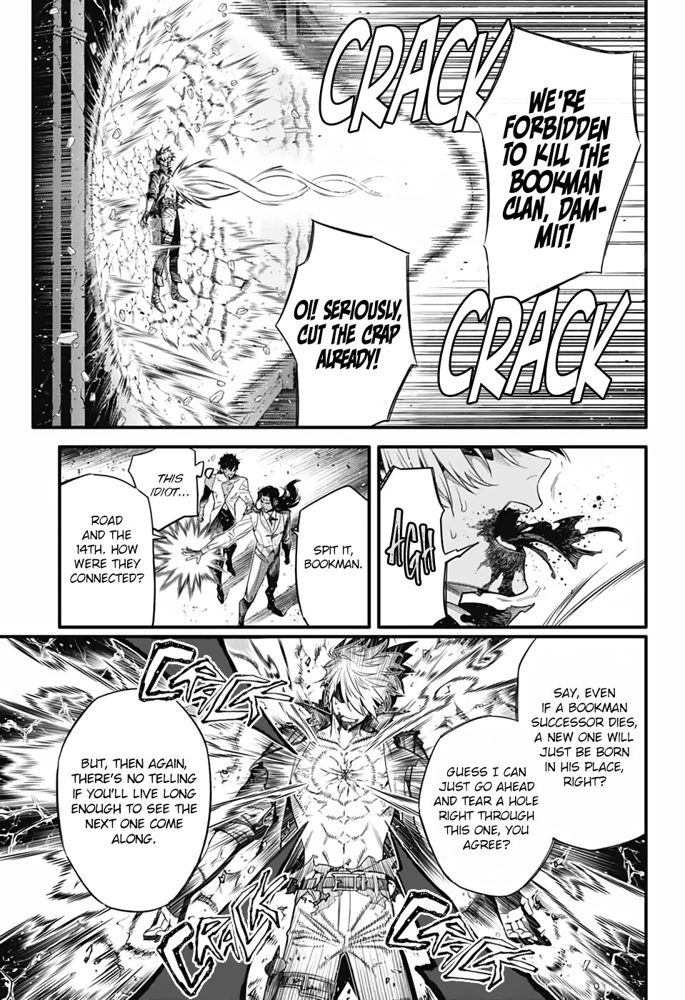 D.Gray-man Chapter 257 page 4 - Chapter 257: Encounter Anomaly