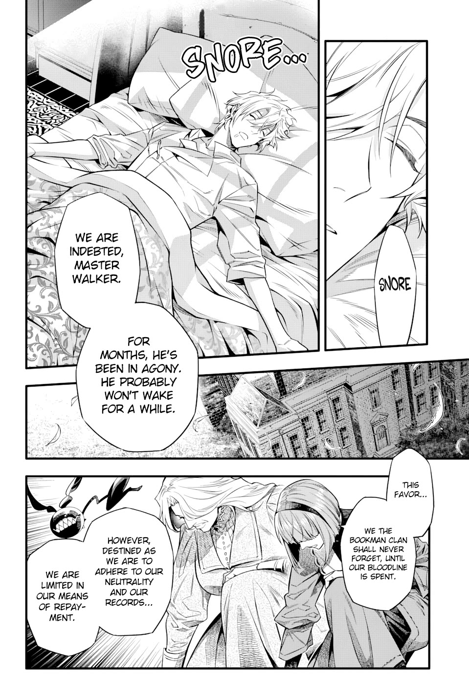 D.Gray-man Chapter 258 page 7 - Chapter 258: The Campbell Awaits