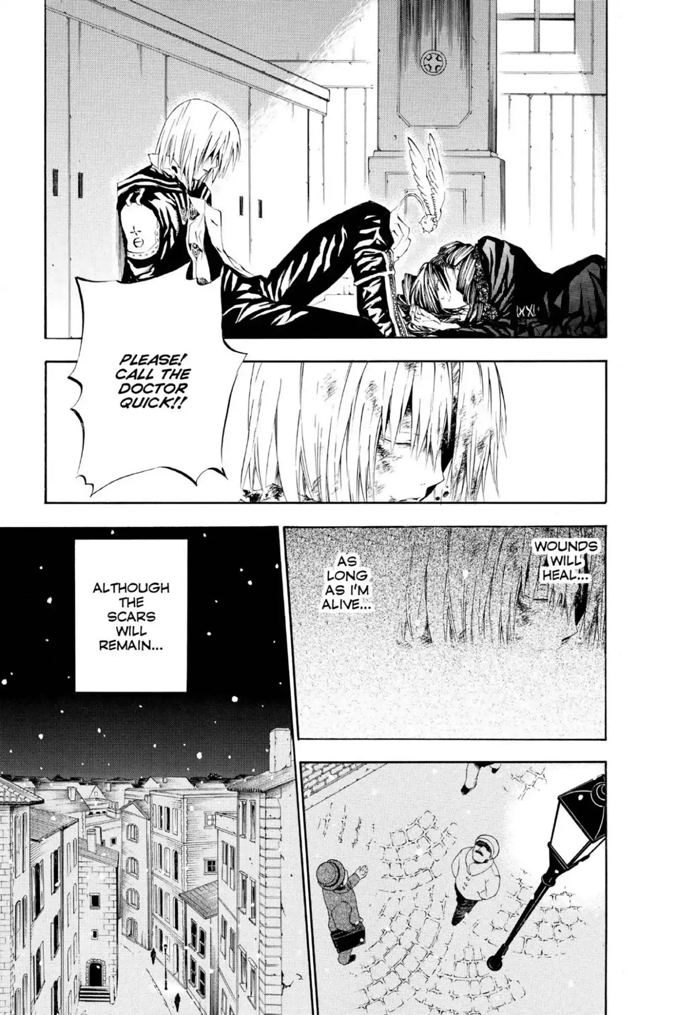 D.Gray-man Chapter 26 page 11 - Chapter 26: Vol.3 The 26th Night: As Snow Falls Over the City
