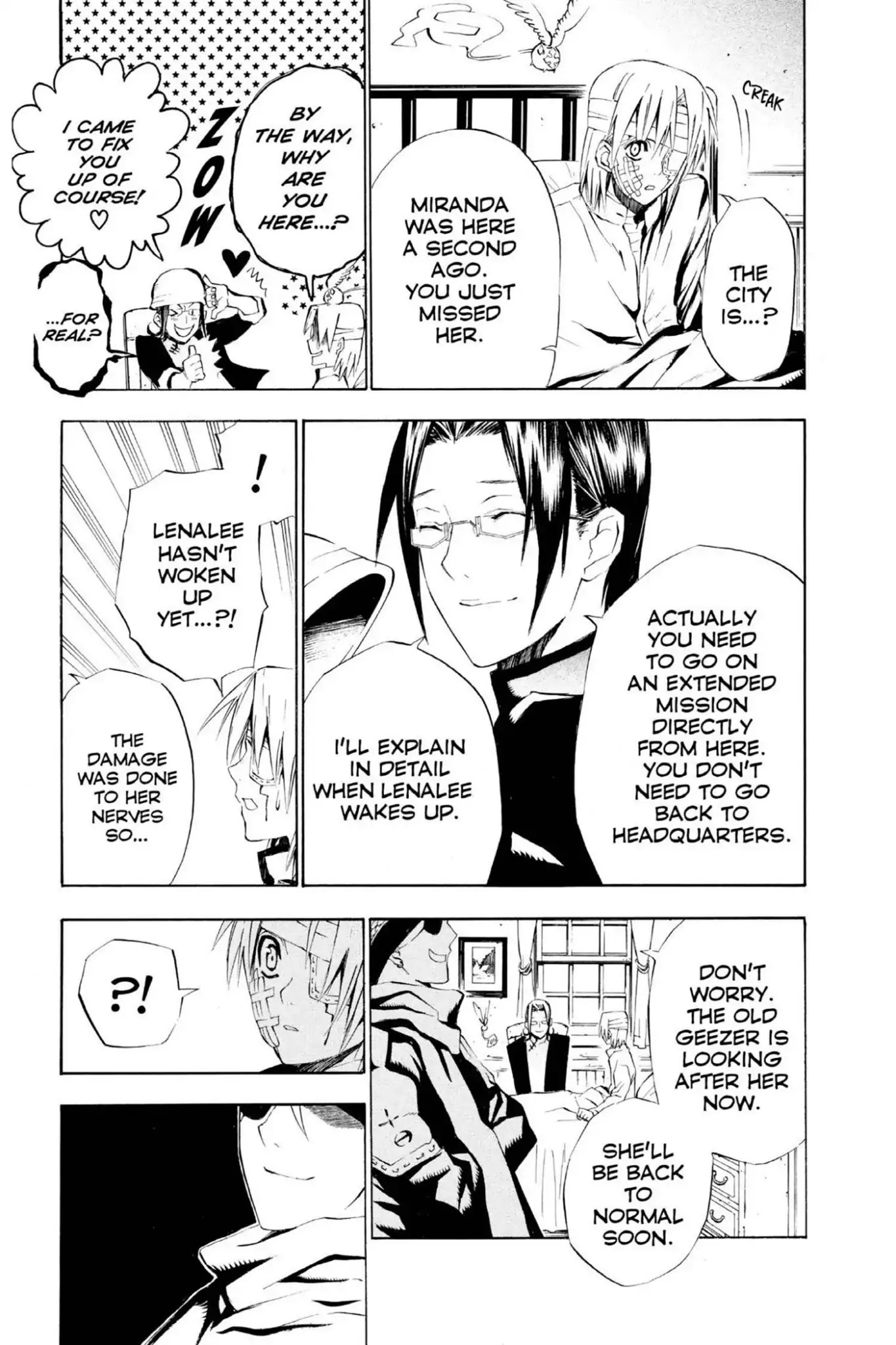 D.Gray-man Chapter 26 page 13 - Chapter 26: Vol.3 The 26th Night: As Snow Falls Over the City