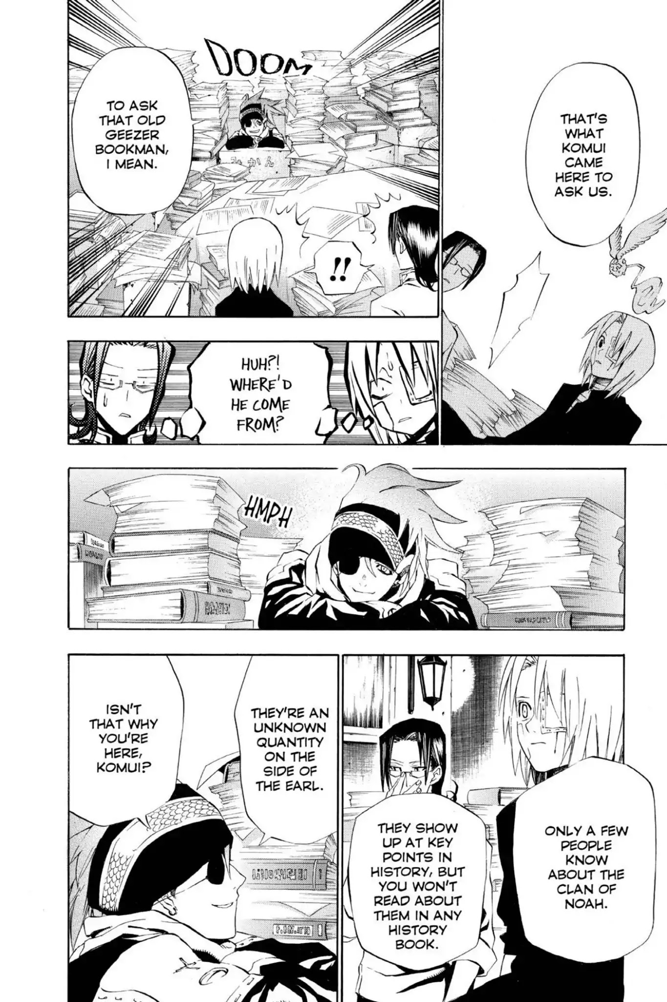 D.Gray-man Chapter 27 page 13 - Chapter 27: Vol.4 The 27th Night: Slump