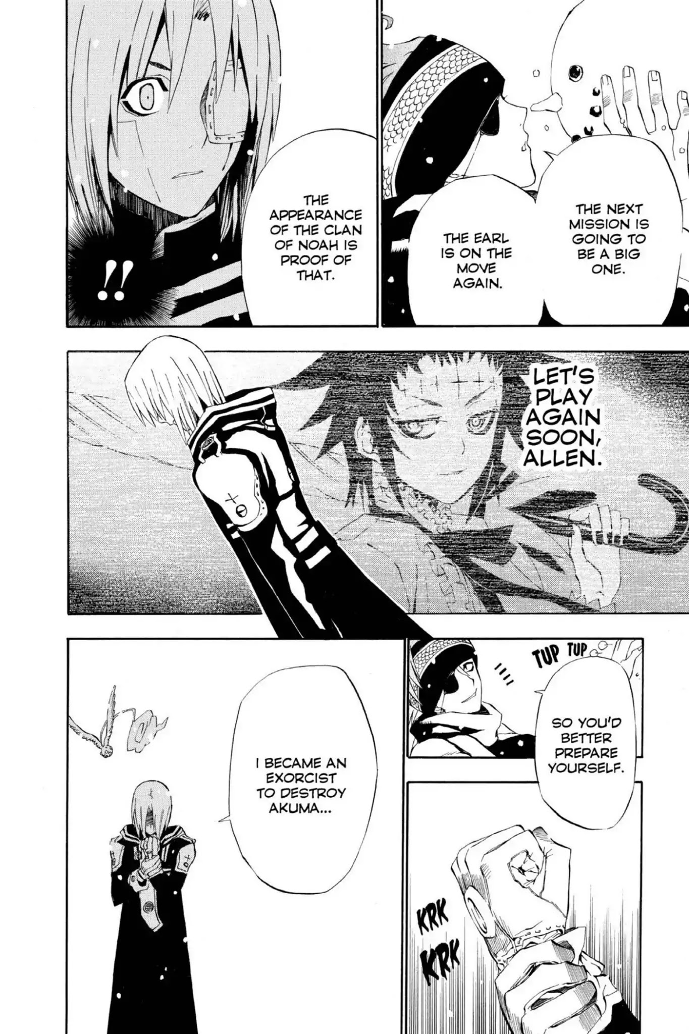 D.Gray-man Chapter 27 page 17 - Chapter 27: Vol.4 The 27th Night: Slump