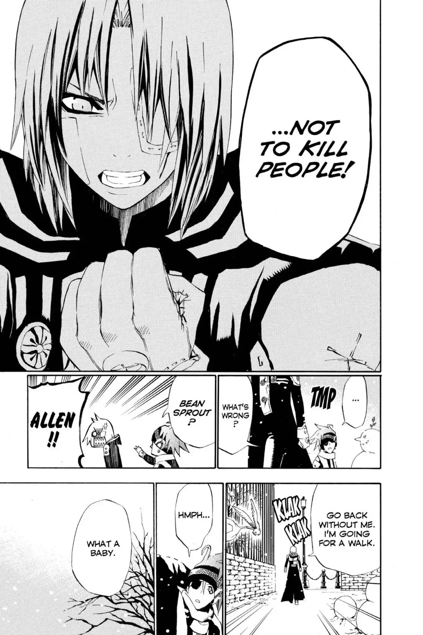 D.Gray-man Chapter 27 page 18 - Chapter 27: Vol.4 The 27th Night: Slump