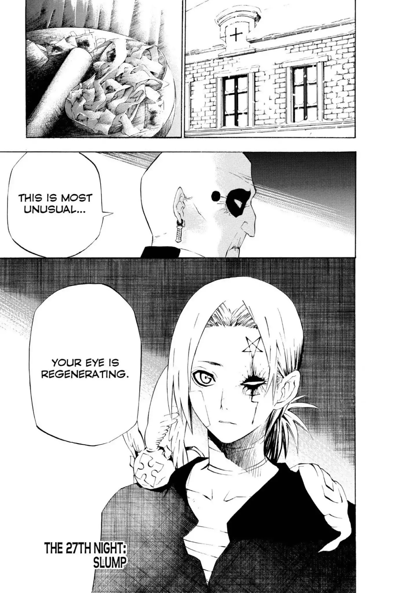 D.Gray-man Chapter 27 page 8 - Chapter 27: Vol.4 The 27th Night: Slump