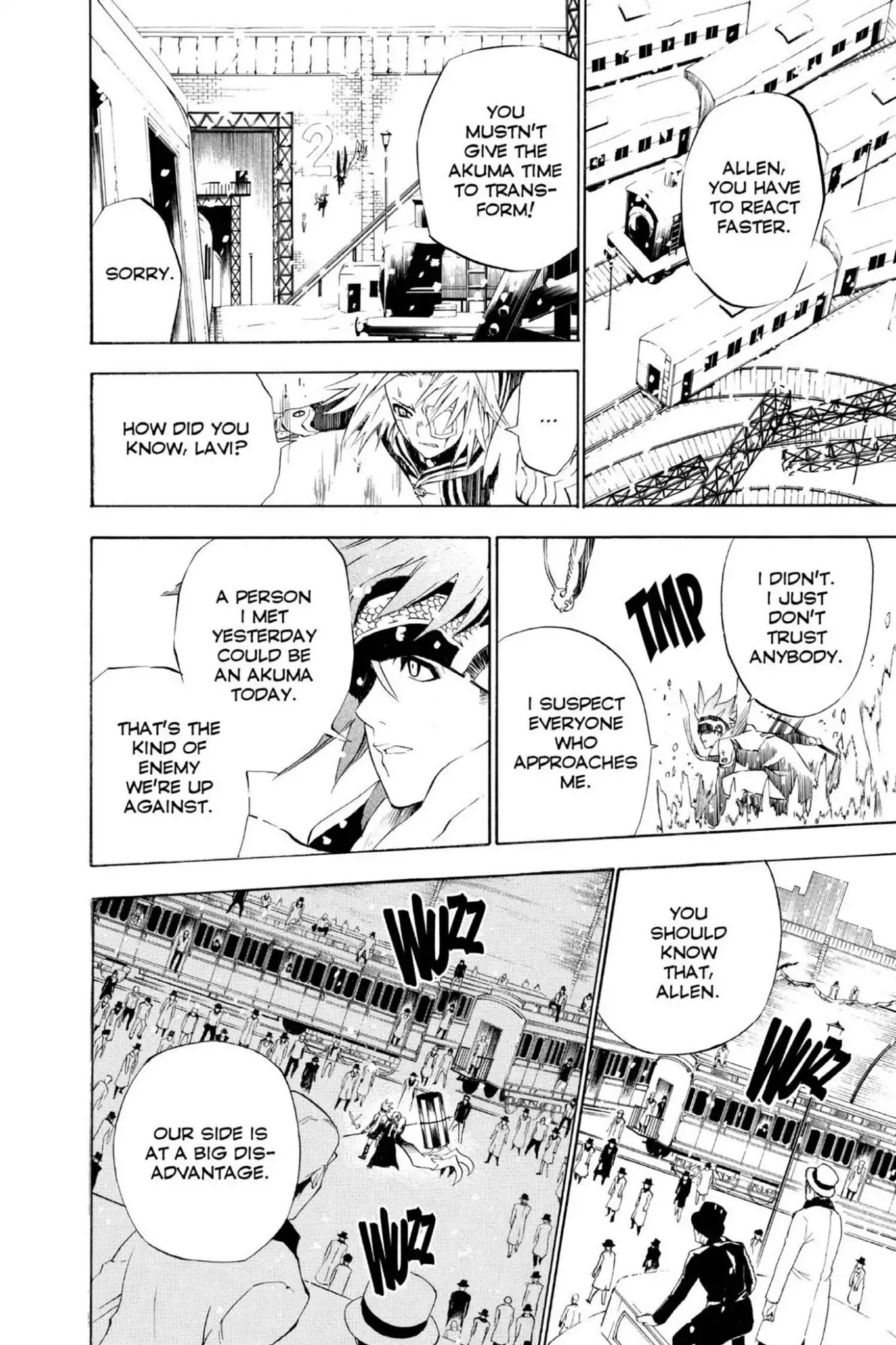 D.Gray-man Chapter 28 page 10 - Chapter 28: Vol.4 The 28th Night: Uniform