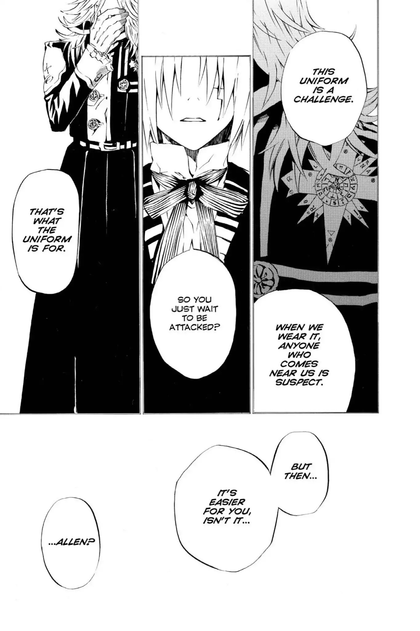D.Gray-man Chapter 28 page 15 - Chapter 28: Vol.4 The 28th Night: Uniform