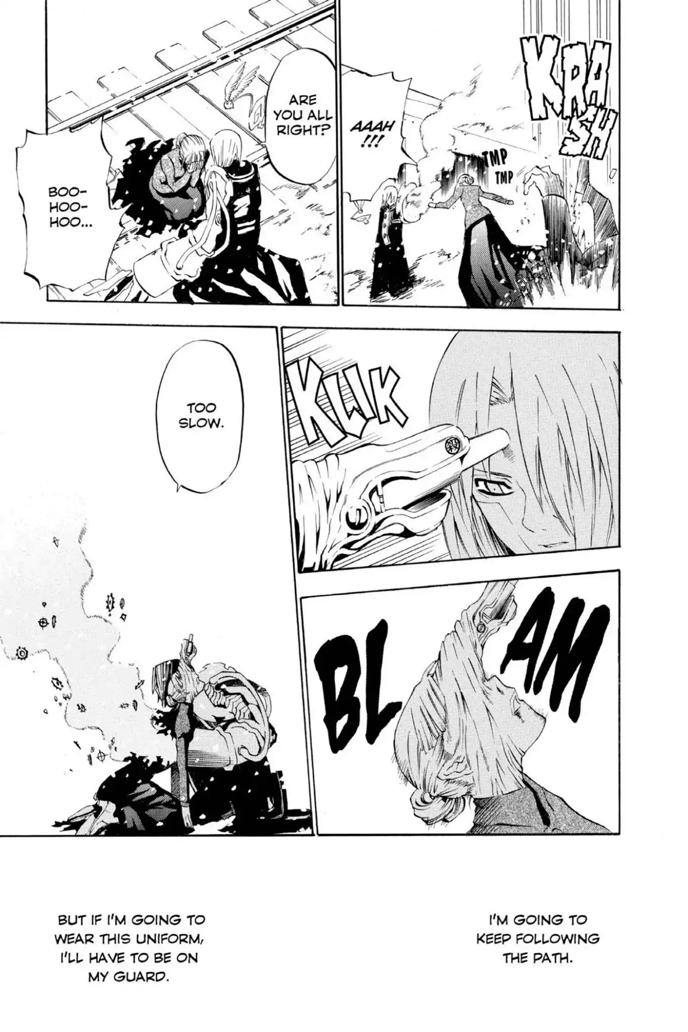 D.Gray-man Chapter 28 page 17 - Chapter 28: Vol.4 The 28th Night: Uniform