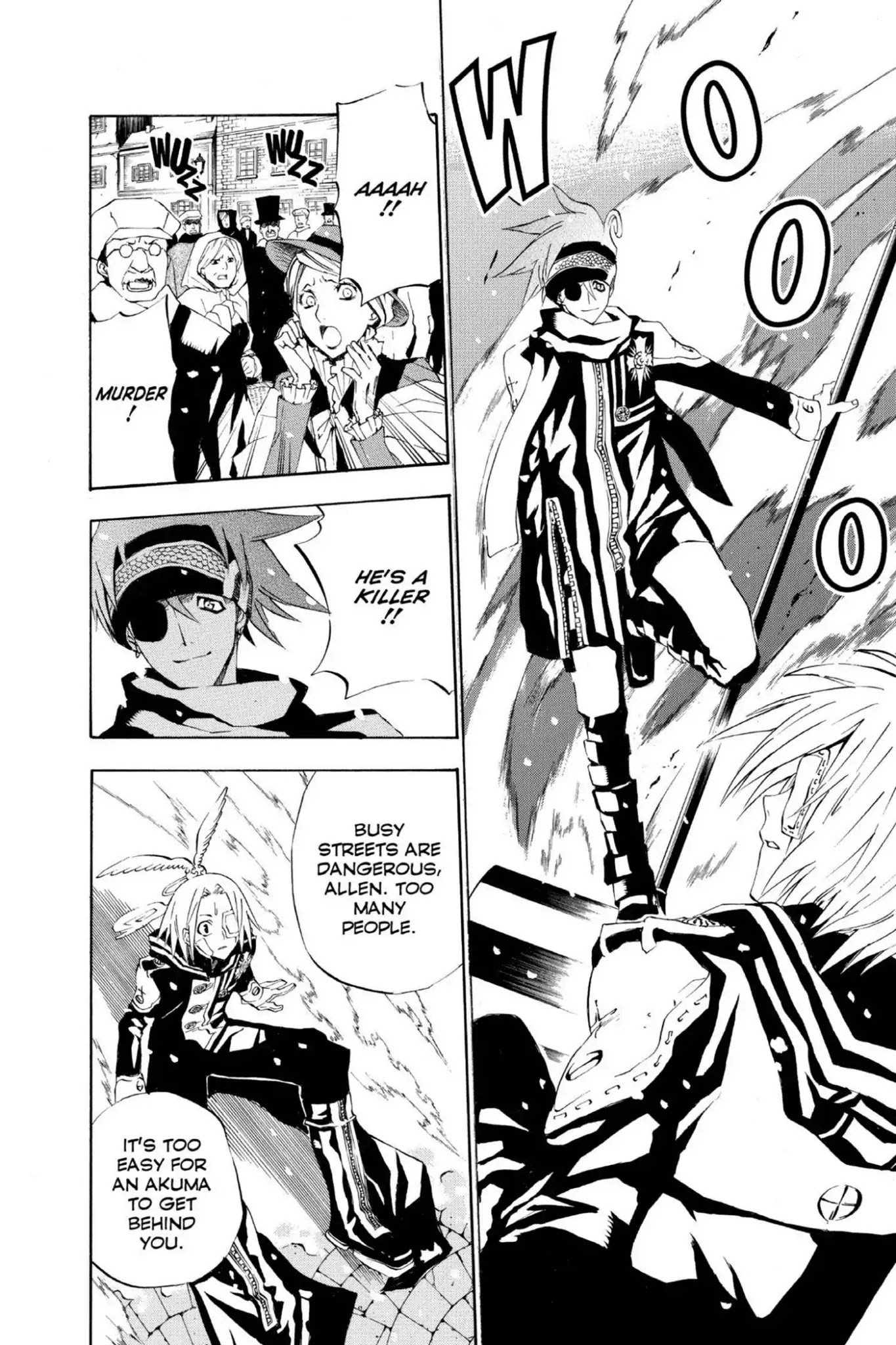 D.Gray-man Chapter 28 page 4 - Chapter 28: Vol.4 The 28th Night: Uniform