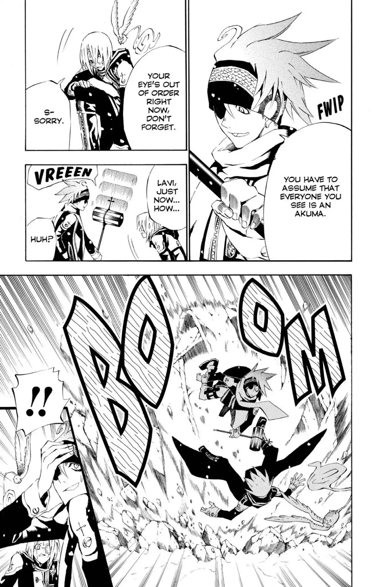 D.Gray-man Chapter 28 page 5 - Chapter 28: Vol.4 The 28th Night: Uniform