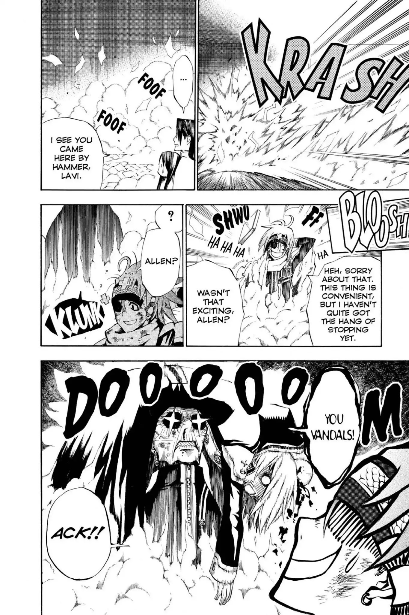 D.Gray-man Chapter 29 page 10 - Chapter 29: Vol.4 The 29th Night: Crisis of the Generals