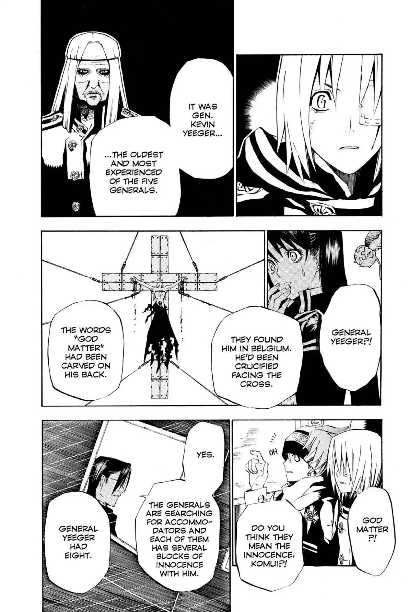 D.Gray-man Chapter 29 page 12 - Chapter 29: Vol.4 The 29th Night: Crisis of the Generals