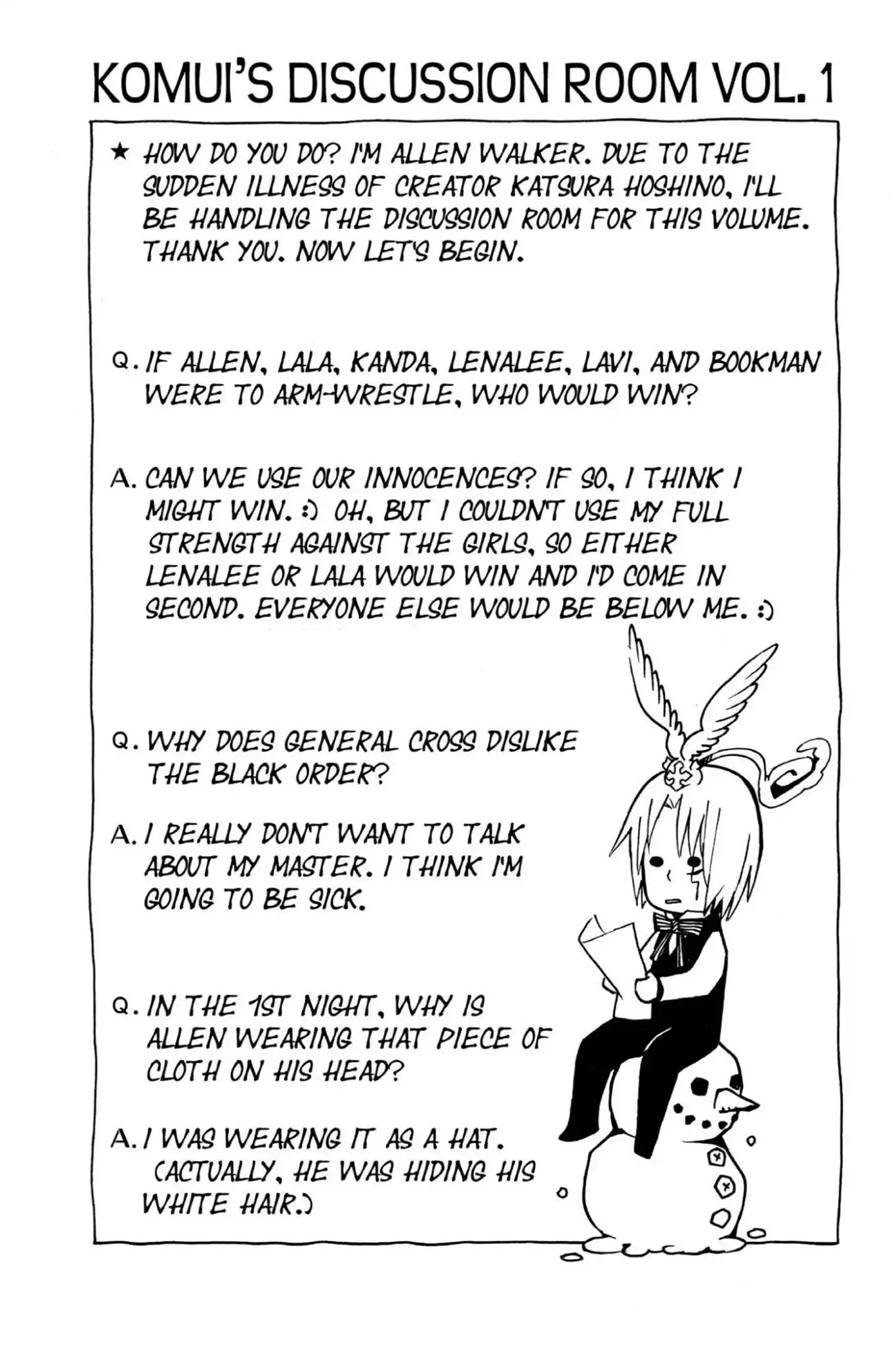 D.Gray-man Chapter 29 page 18 - Chapter 29: Vol.4 The 29th Night: Crisis of the Generals