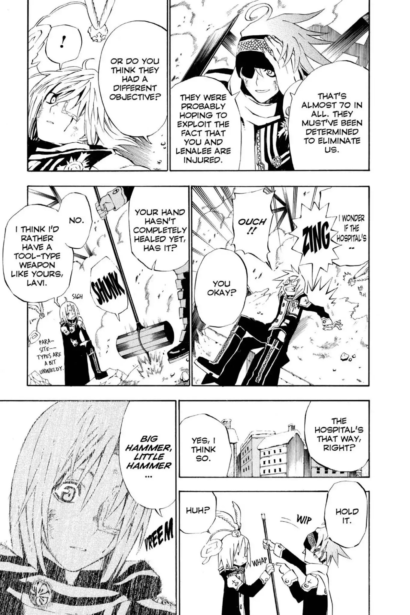 D.Gray-man Chapter 29 page 3 - Chapter 29: Vol.4 The 29th Night: Crisis of the Generals