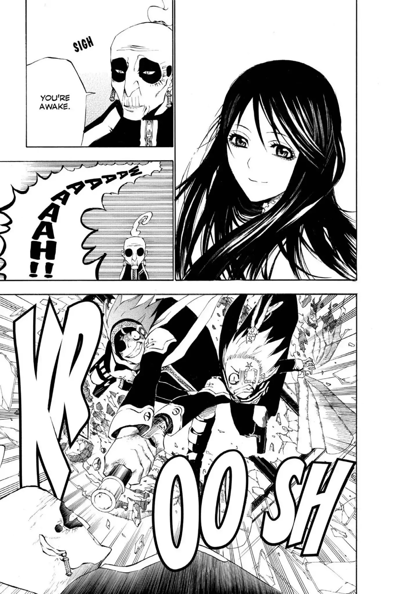 D.Gray-man Chapter 29 page 9 - Chapter 29: Vol.4 The 29th Night: Crisis of the Generals