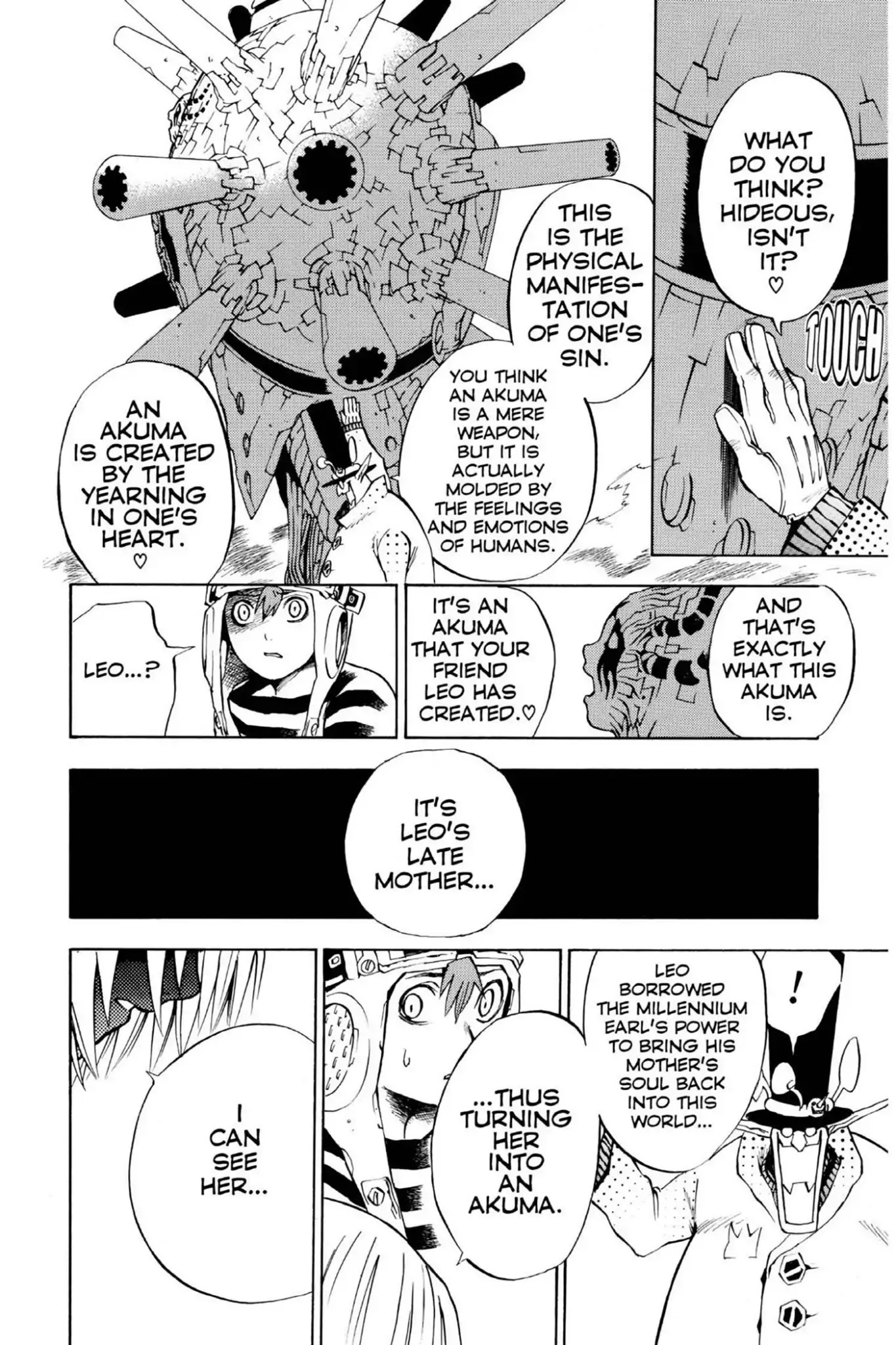 D.Gray-man Chapter 3 page 10 - Chapter 3: Vol.1 The 3rd Night: The Pentacle