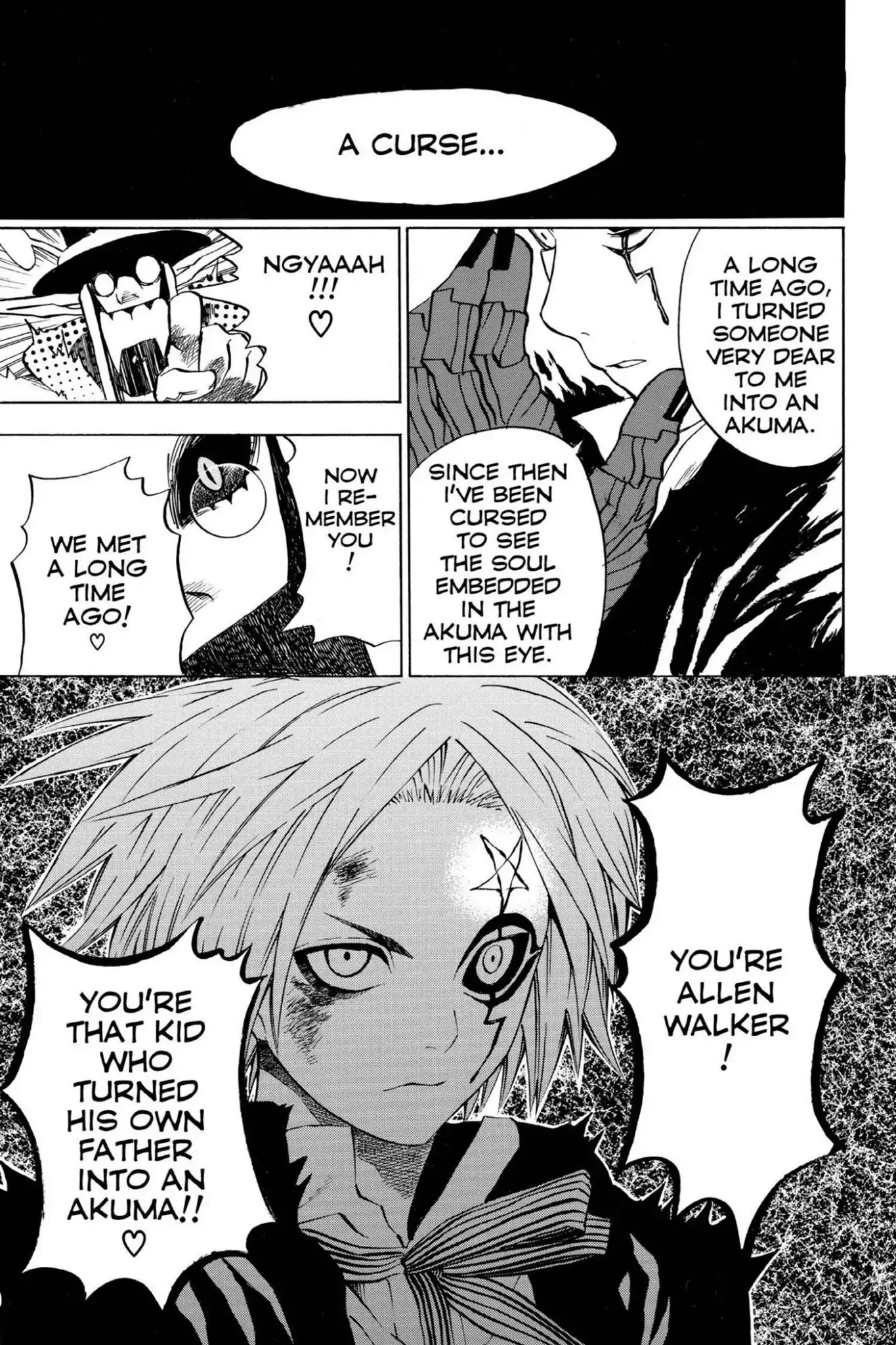 D.Gray-man Chapter 3 page 13 - Chapter 3: Vol.1 The 3rd Night: The Pentacle
