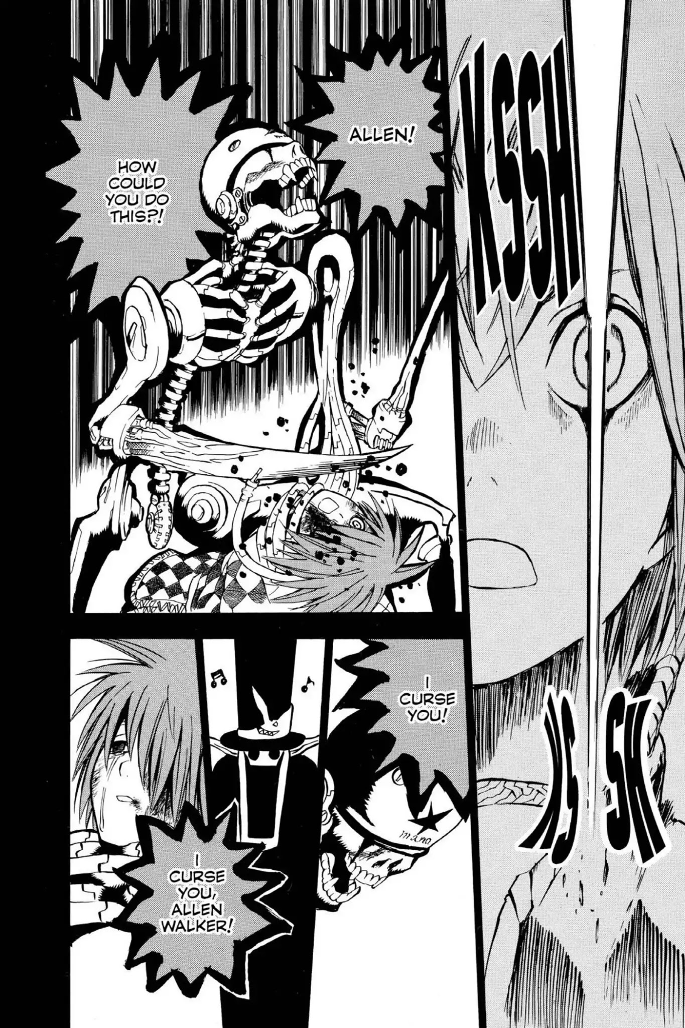 D.Gray-man Chapter 3 page 16 - Chapter 3: Vol.1 The 3rd Night: The Pentacle