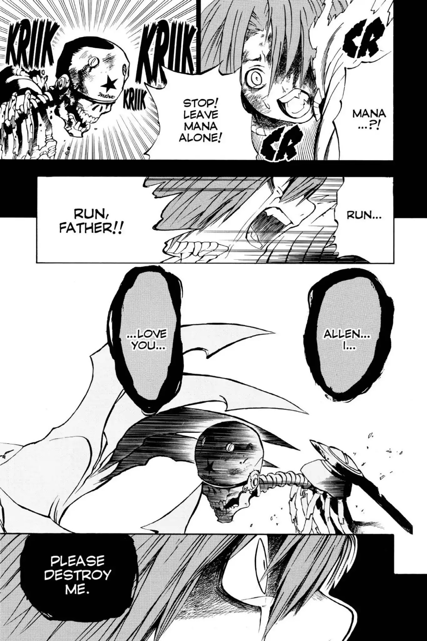 D.Gray-man Chapter 3 page 19 - Chapter 3: Vol.1 The 3rd Night: The Pentacle