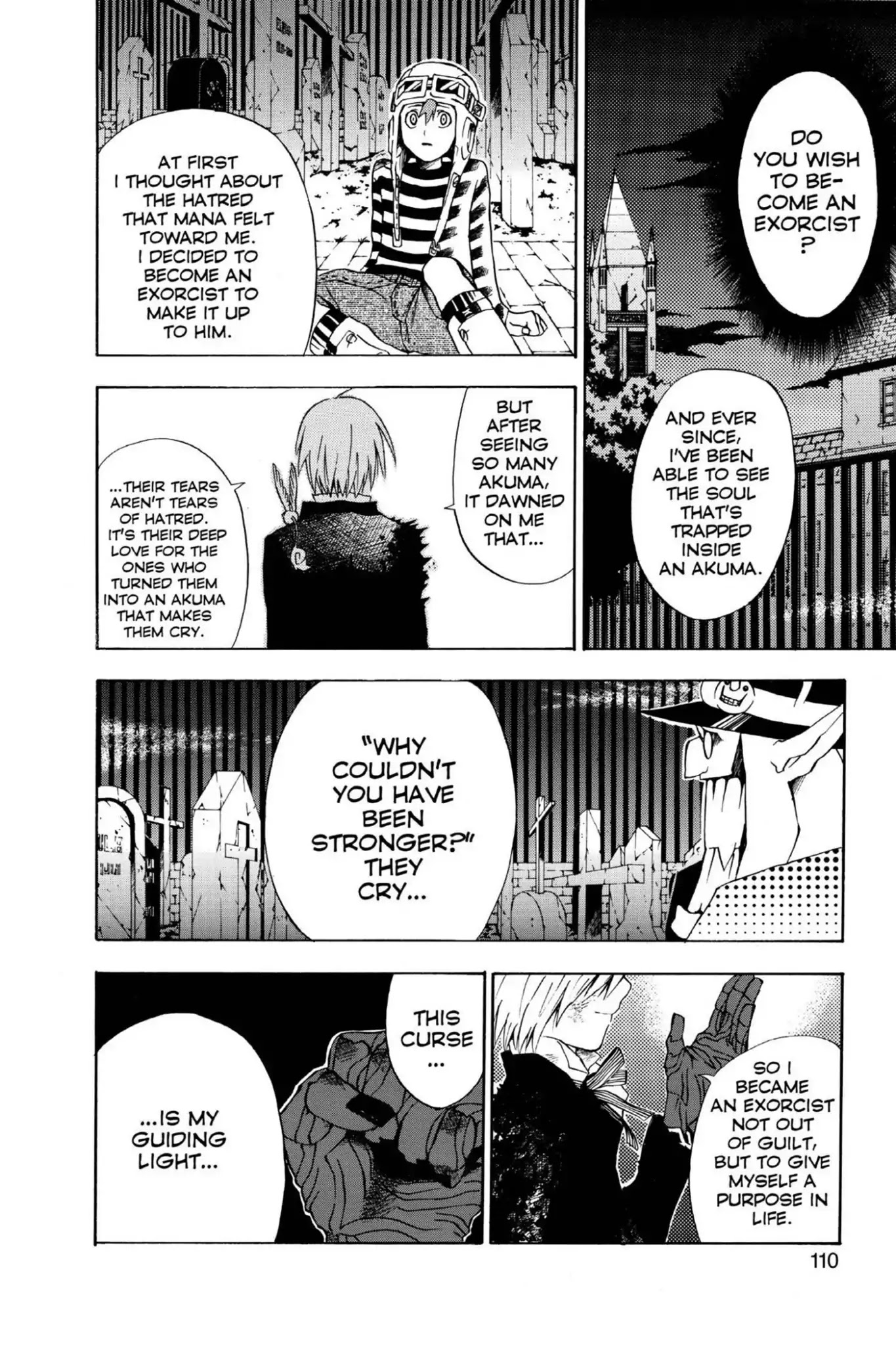 D.Gray-man Chapter 3 page 22 - Chapter 3: Vol.1 The 3rd Night: The Pentacle