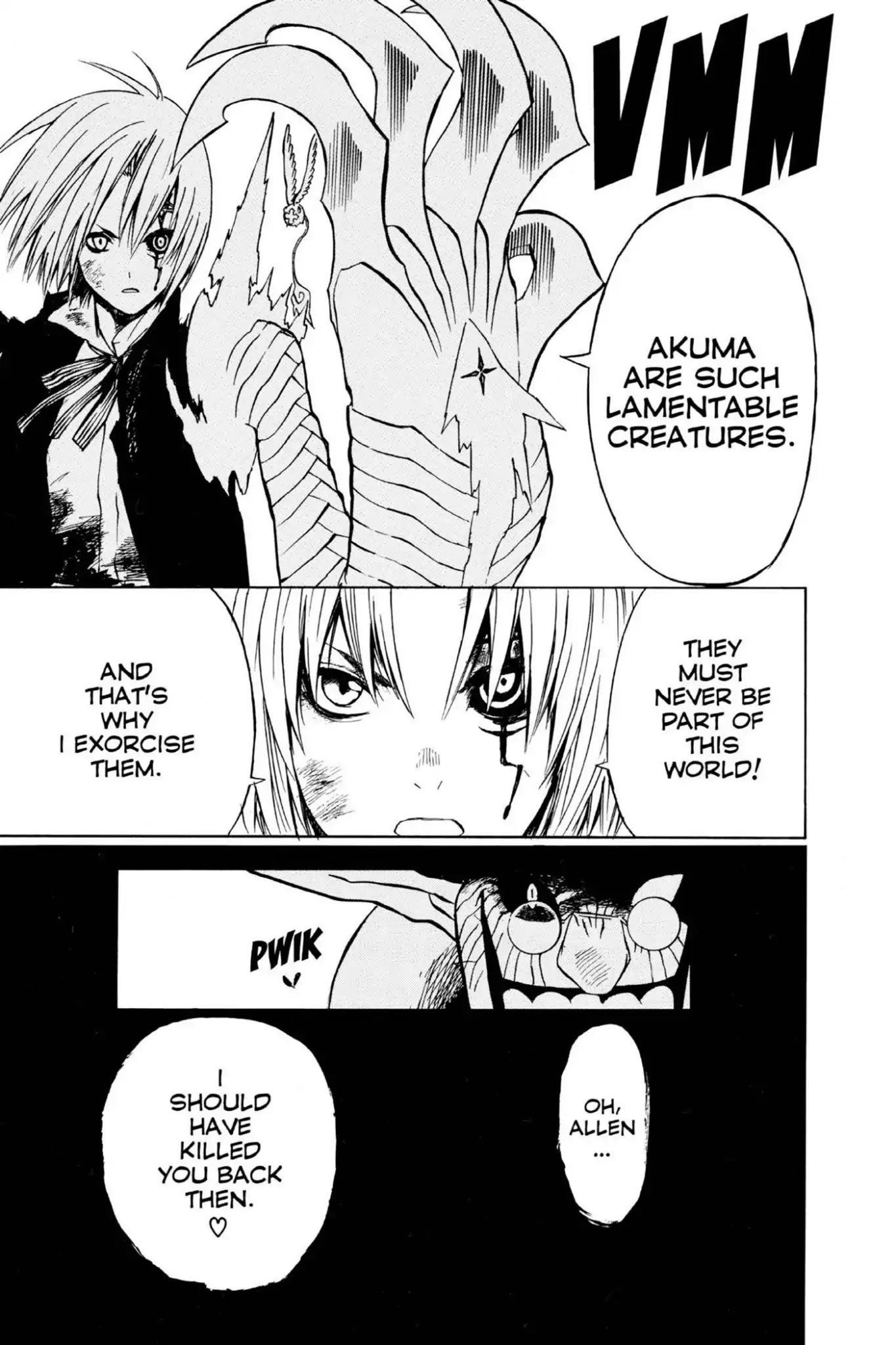 D.Gray-man Chapter 3 page 23 - Chapter 3: Vol.1 The 3rd Night: The Pentacle