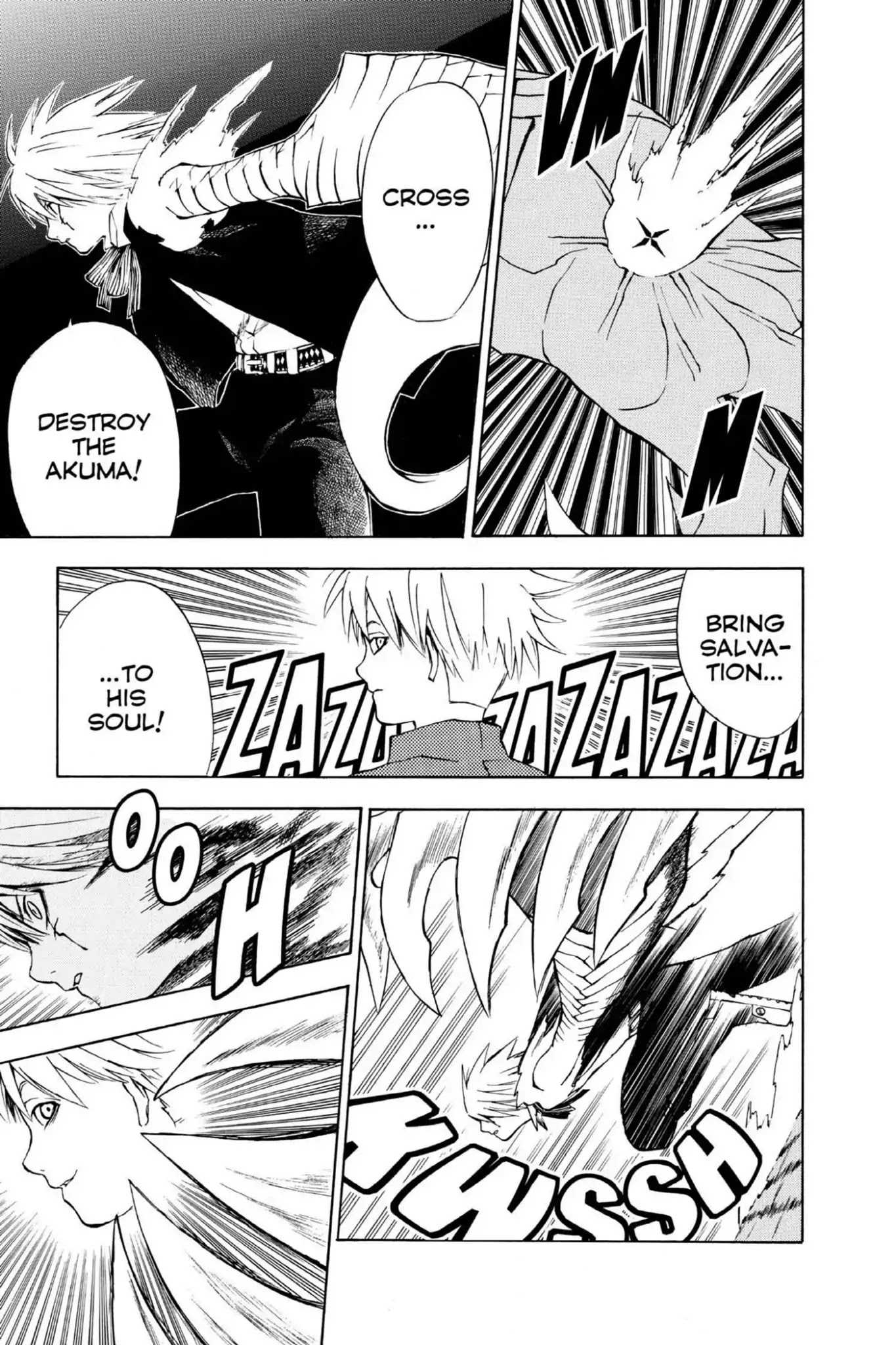 D.Gray-man Chapter 3 page 5 - Chapter 3: Vol.1 The 3rd Night: The Pentacle
