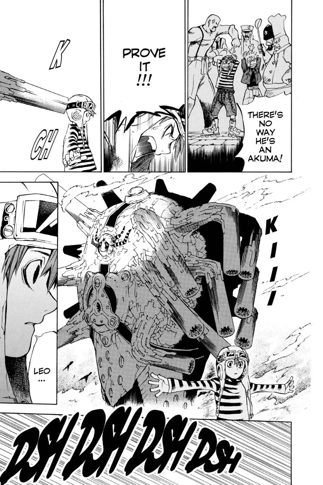 D.Gray-man Chapter 3 page 7 - Chapter 3: Vol.1 The 3rd Night: The Pentacle