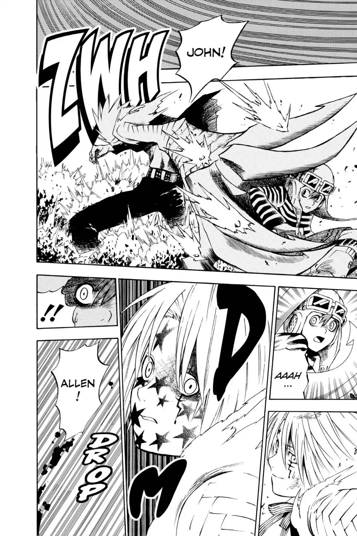D.Gray-man Chapter 3 page 8 - Chapter 3: Vol.1 The 3rd Night: The Pentacle