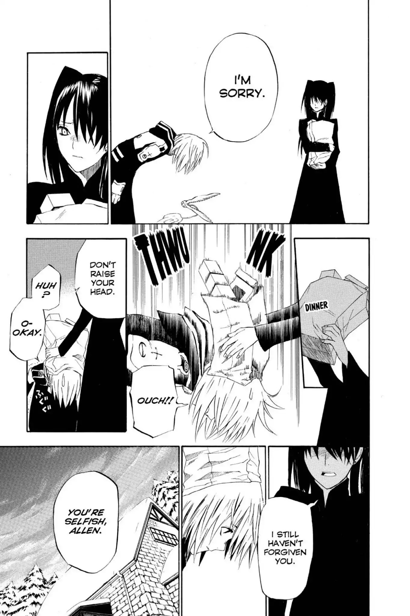 D.Gray-man Chapter 30 page 13 - Chapter 30: Vol.4 The 30th Night: Missing in Action