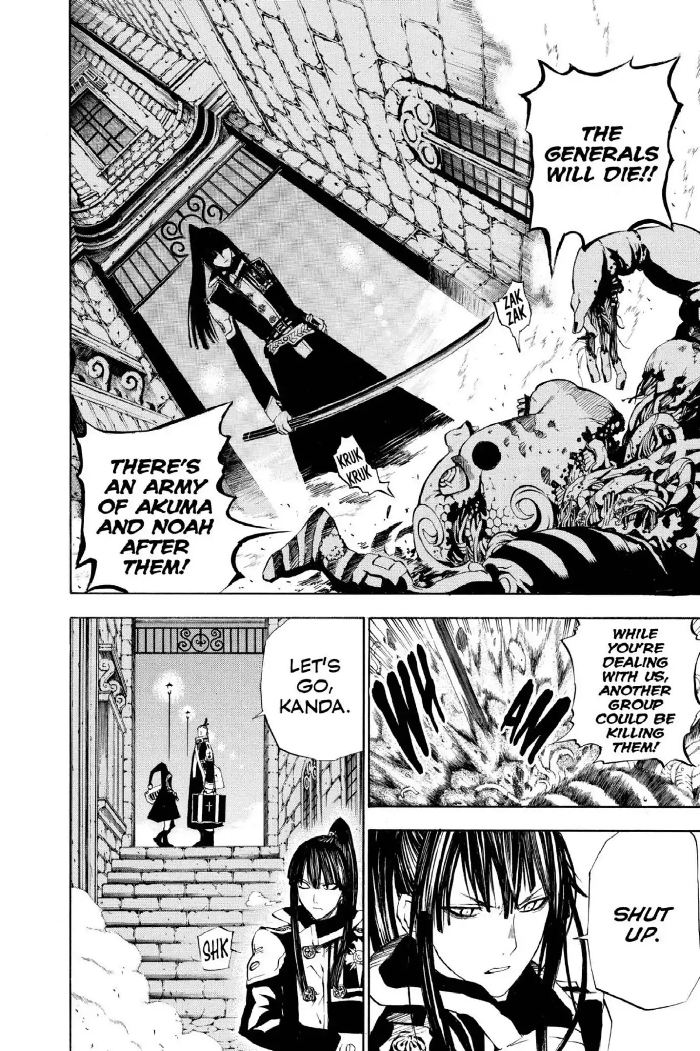 D.Gray-man Chapter 30 page 2 - Chapter 30: Vol.4 The 30th Night: Missing in Action