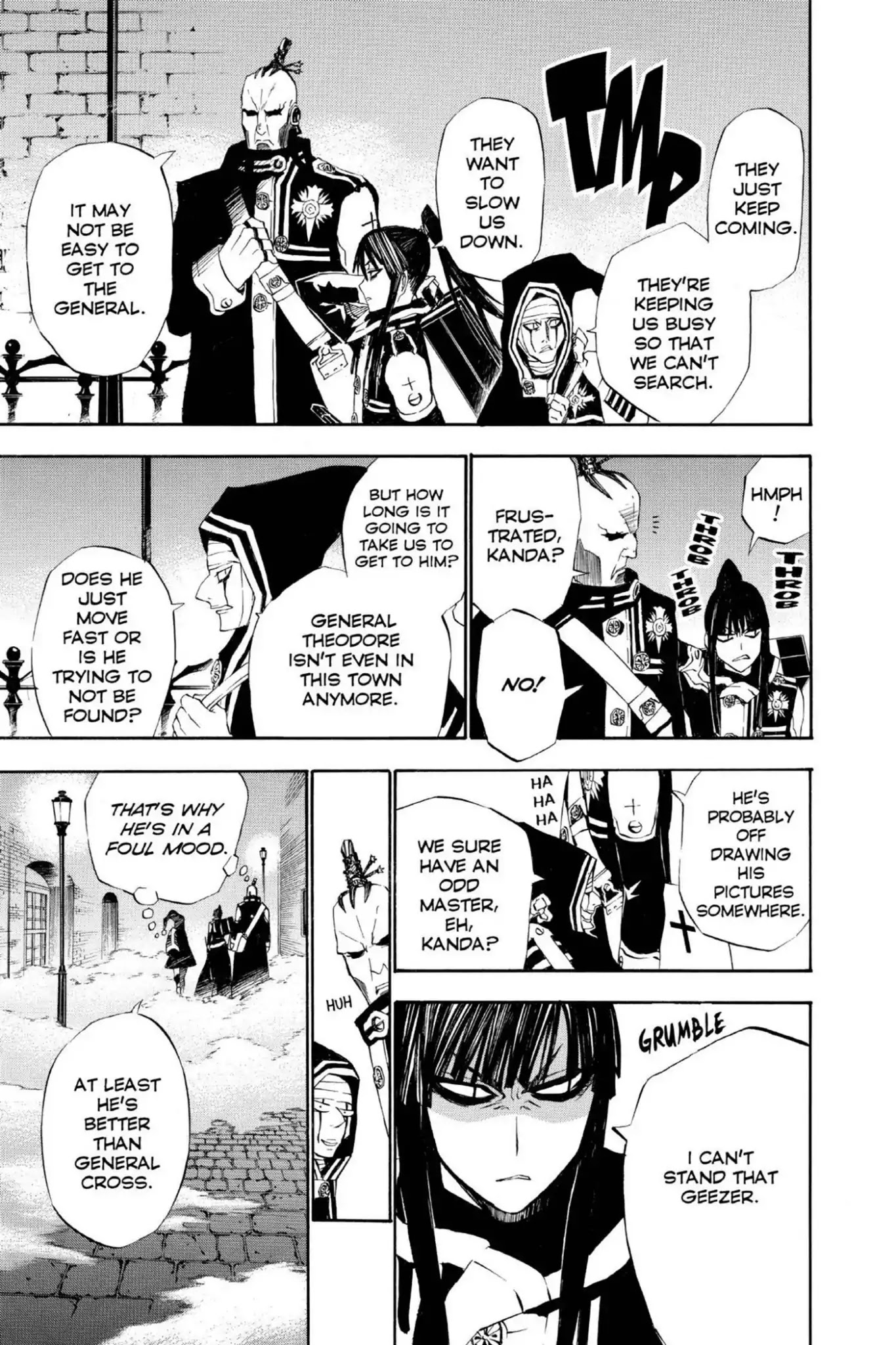 D.Gray-man Chapter 30 page 3 - Chapter 30: Vol.4 The 30th Night: Missing in Action