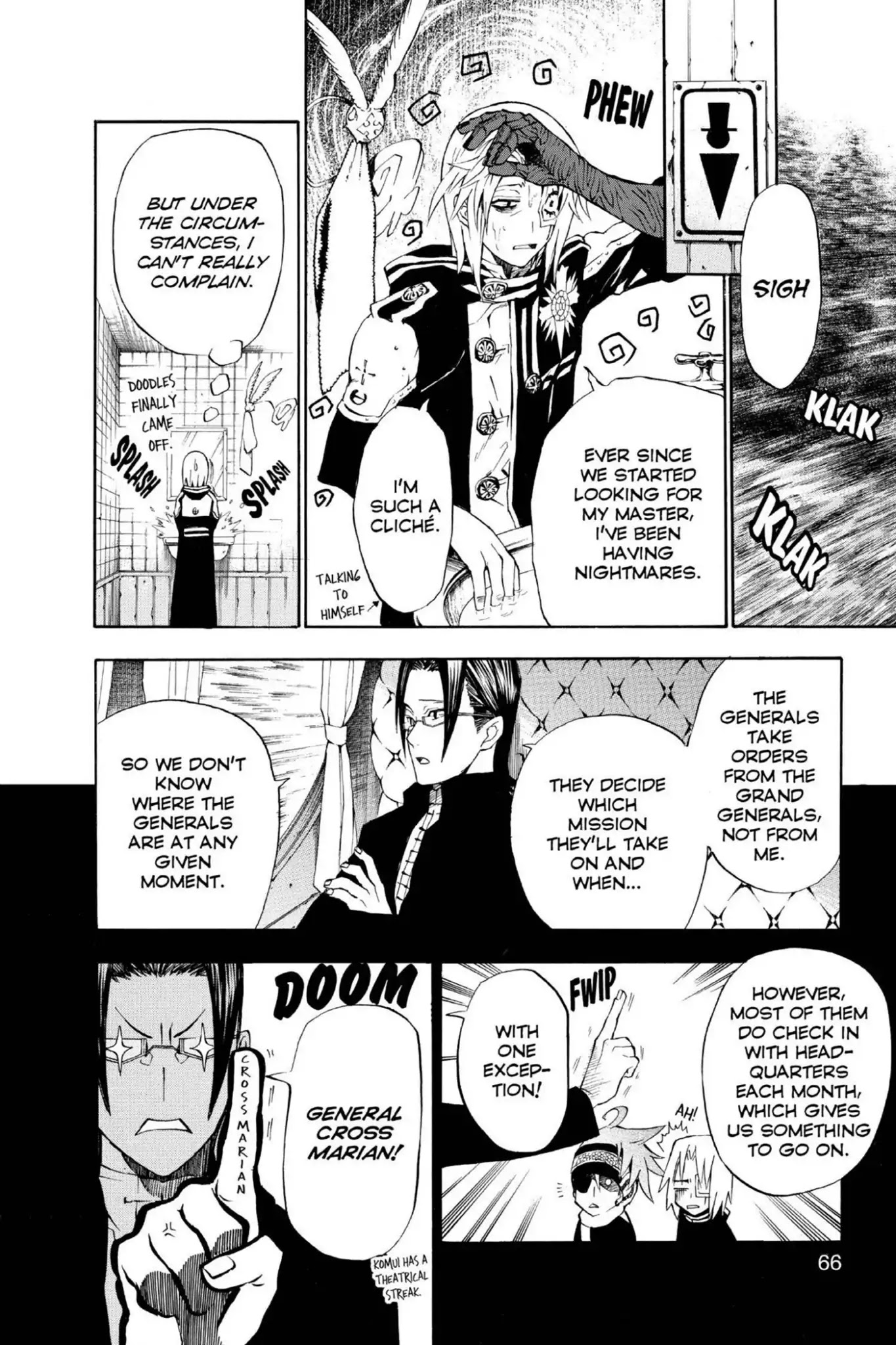 D.Gray-man Chapter 30 page 6 - Chapter 30: Vol.4 The 30th Night: Missing in Action