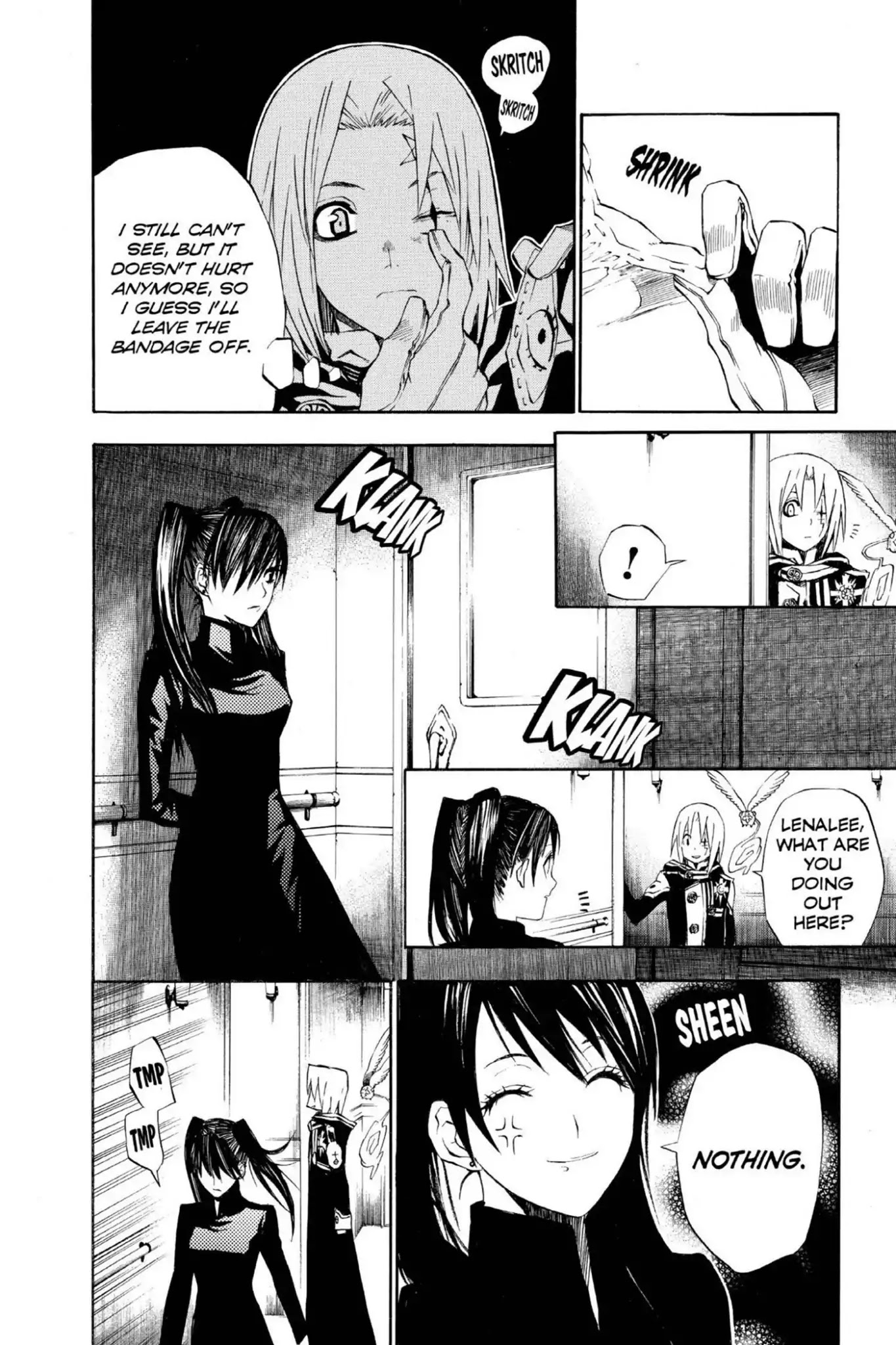 D.Gray-man Chapter 30 page 8 - Chapter 30: Vol.4 The 30th Night: Missing in Action