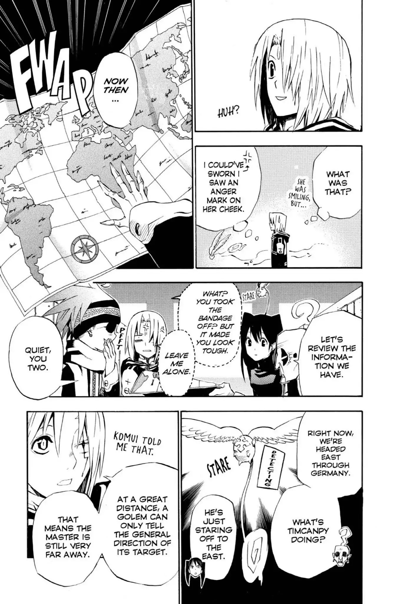 D.Gray-man Chapter 30 page 9 - Chapter 30: Vol.4 The 30th Night: Missing in Action