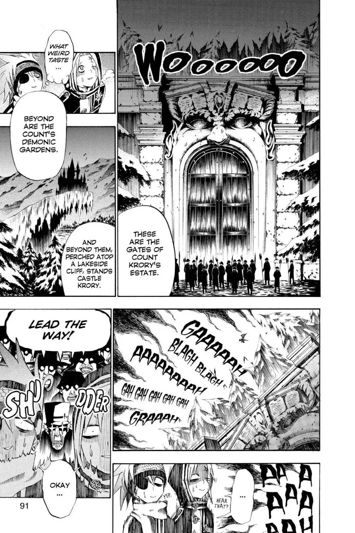 D.Gray-man Chapter 31 page 13 - Chapter 31: Vol.4 The 31st Night: Vampire of the Castle (1) - The Mysterious Emissary -