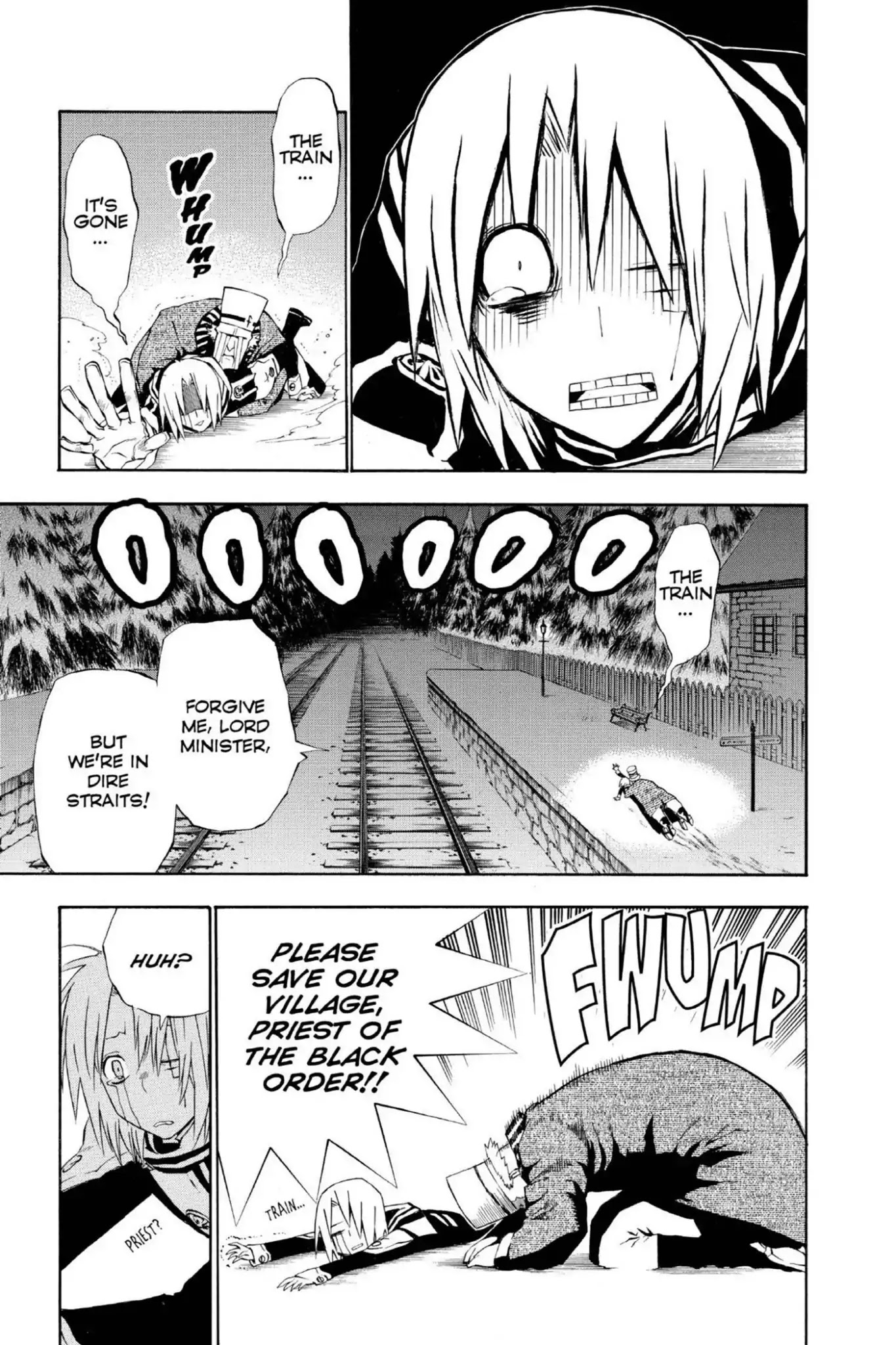 D.Gray-man Chapter 31 page 3 - Chapter 31: Vol.4 The 31st Night: Vampire of the Castle (1) - The Mysterious Emissary -
