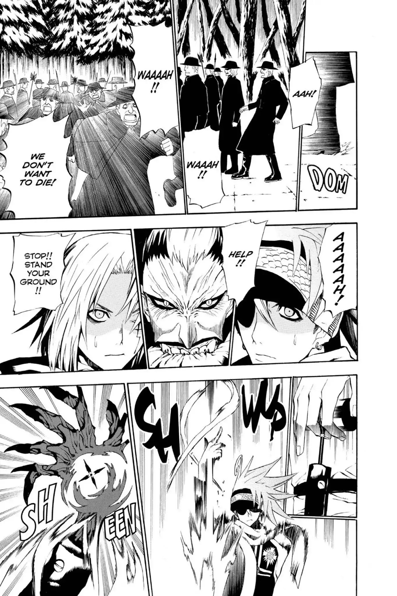 D.Gray-man Chapter 32 page 6 - Chapter 32: Vol.4 The 32nd Night: Vampire of the Castle (2) - Exorcist vs. Vampire -