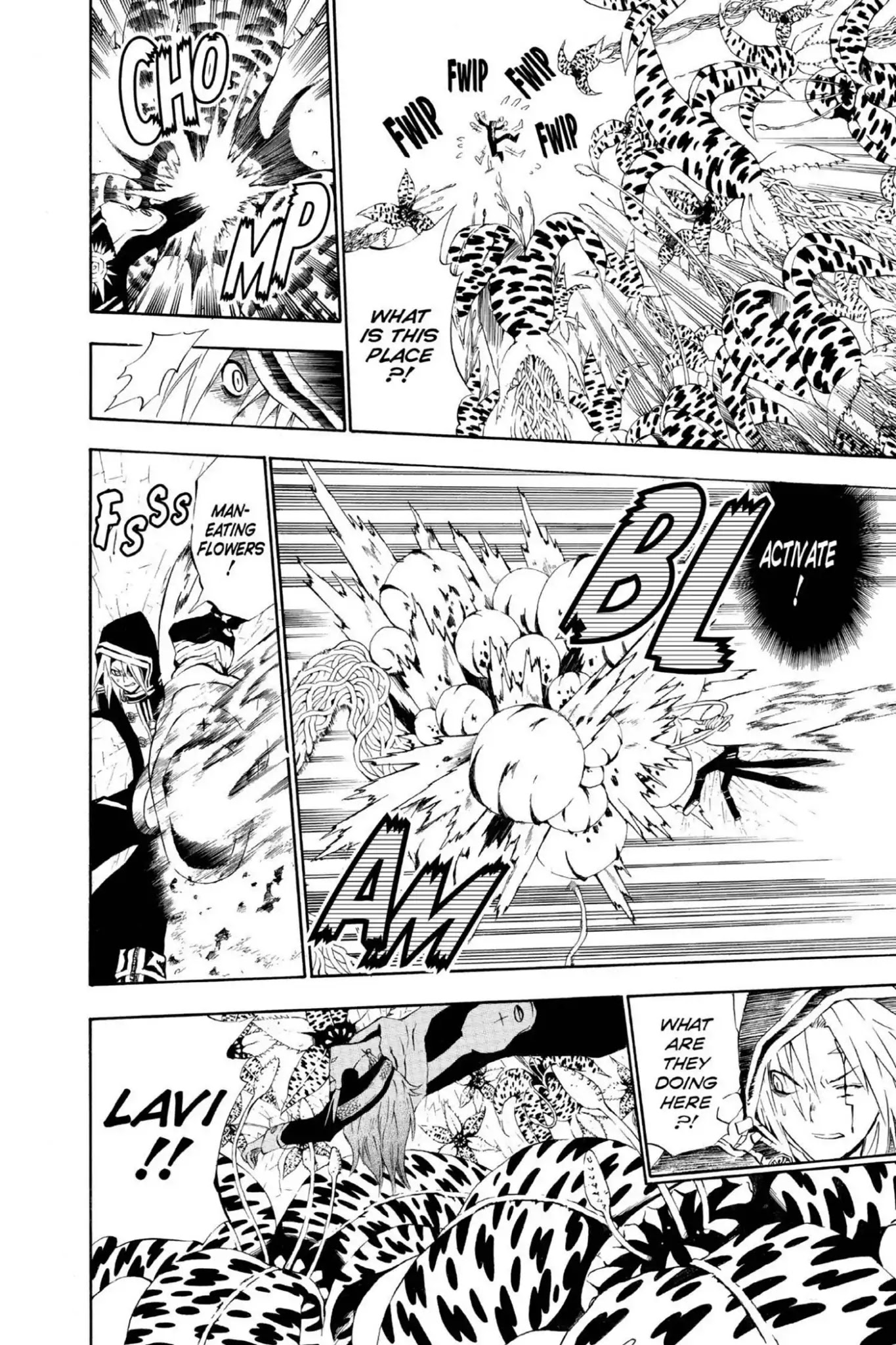 D.Gray-man Chapter 33 page 13 - Chapter 33: Vol.4 The 33rd Night: Vampire of the Castle (3) - Krory Castle -