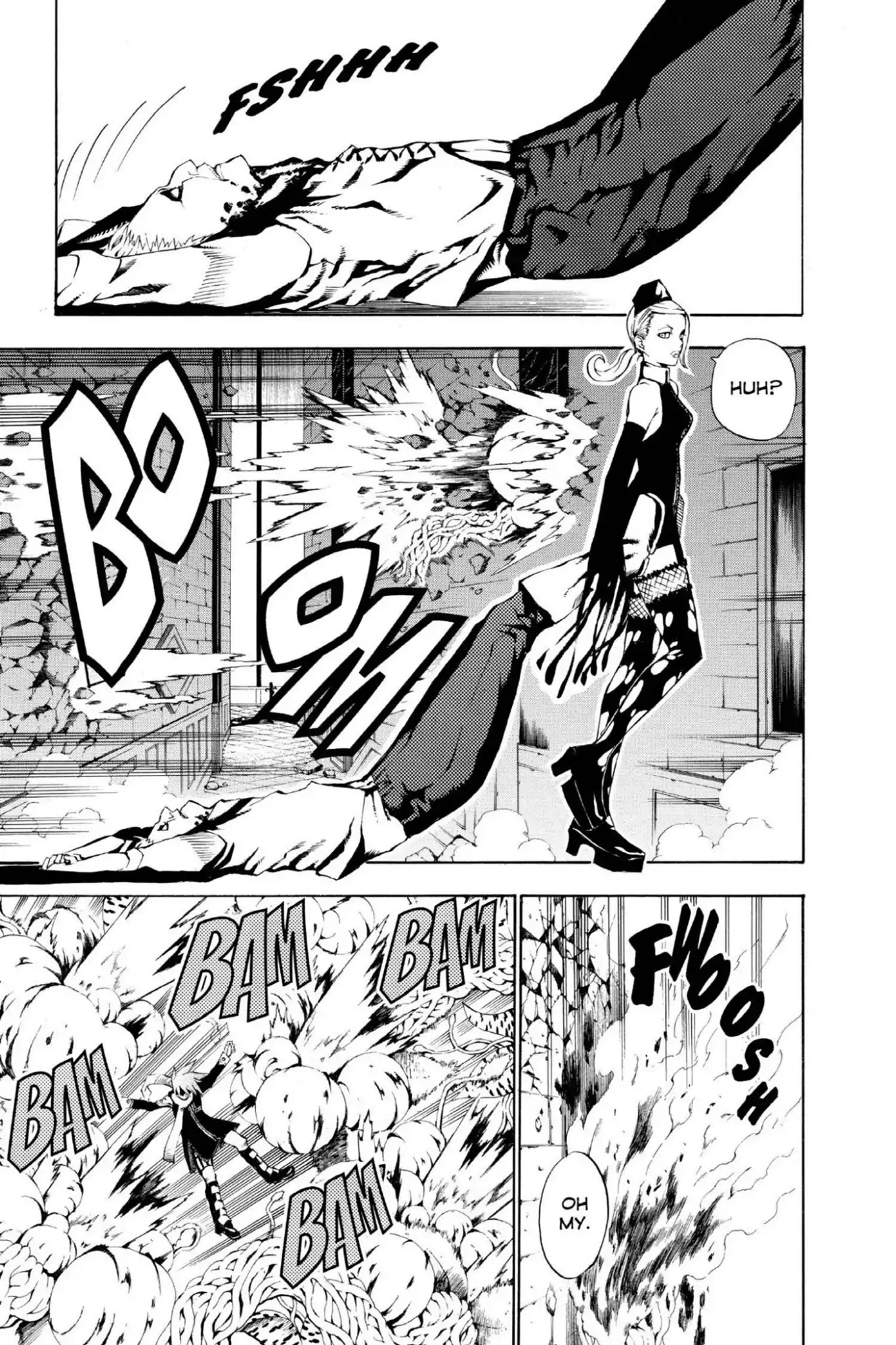 D.Gray-man Chapter 33 page 14 - Chapter 33: Vol.4 The 33rd Night: Vampire of the Castle (3) - Krory Castle -