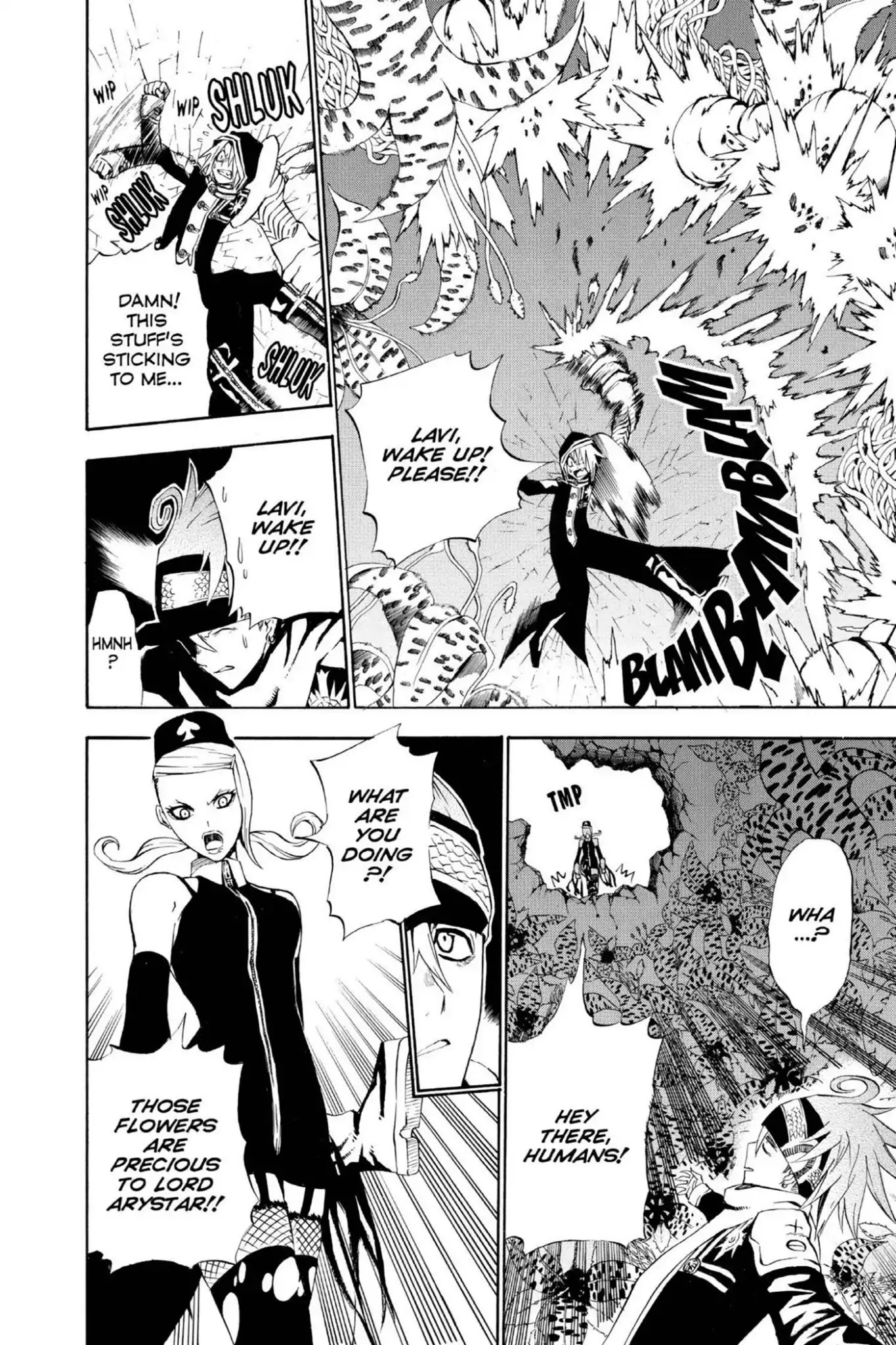 D.Gray-man Chapter 33 page 15 - Chapter 33: Vol.4 The 33rd Night: Vampire of the Castle (3) - Krory Castle -