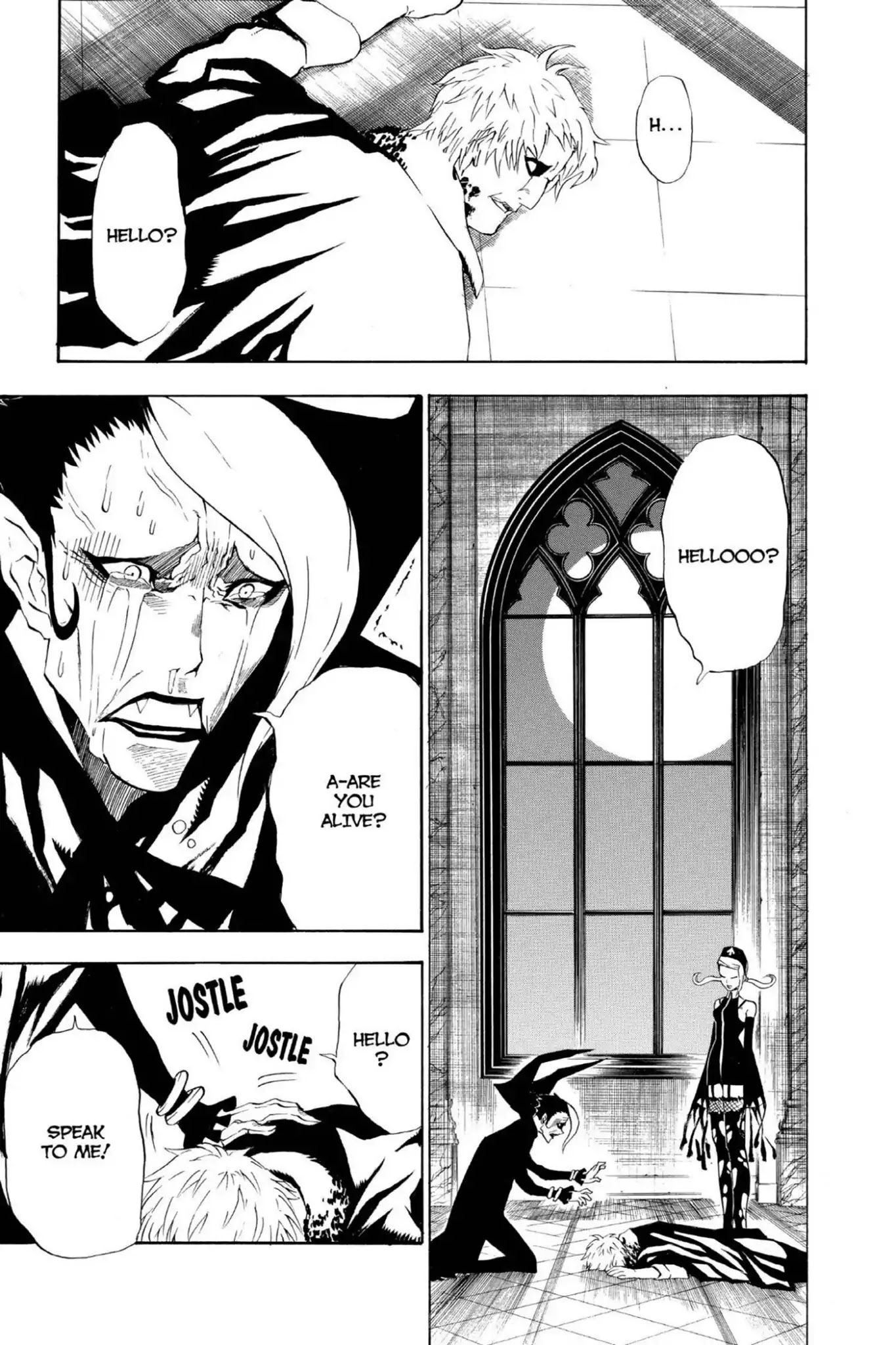 D.Gray-man Chapter 33 page 2 - Chapter 33: Vol.4 The 33rd Night: Vampire of the Castle (3) - Krory Castle -