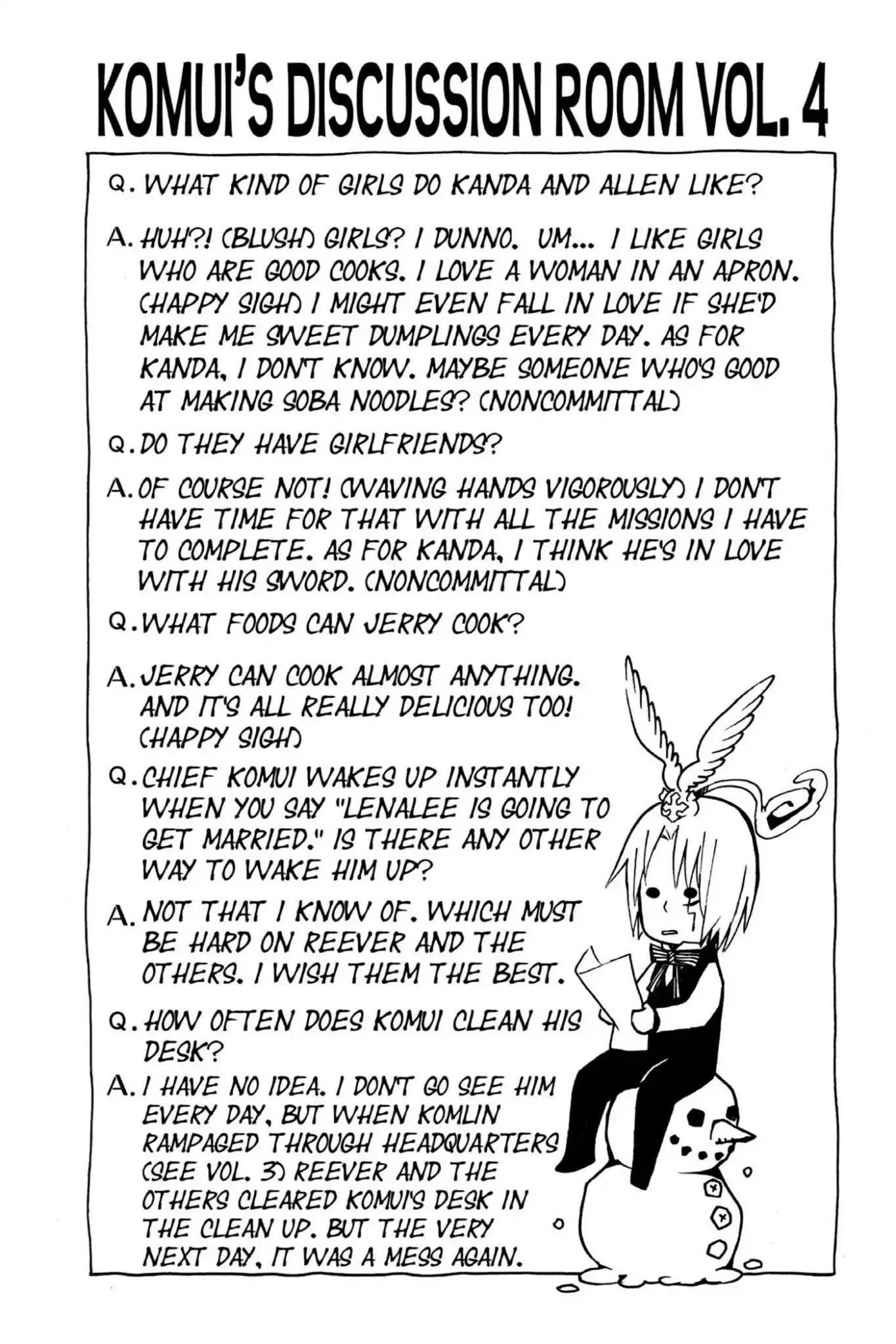 D.Gray-man Chapter 33 page 21 - Chapter 33: Vol.4 The 33rd Night: Vampire of the Castle (3) - Krory Castle -