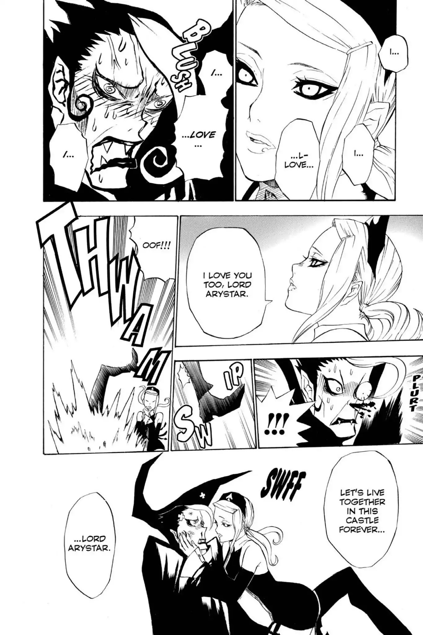 D.Gray-man Chapter 33 page 5 - Chapter 33: Vol.4 The 33rd Night: Vampire of the Castle (3) - Krory Castle -