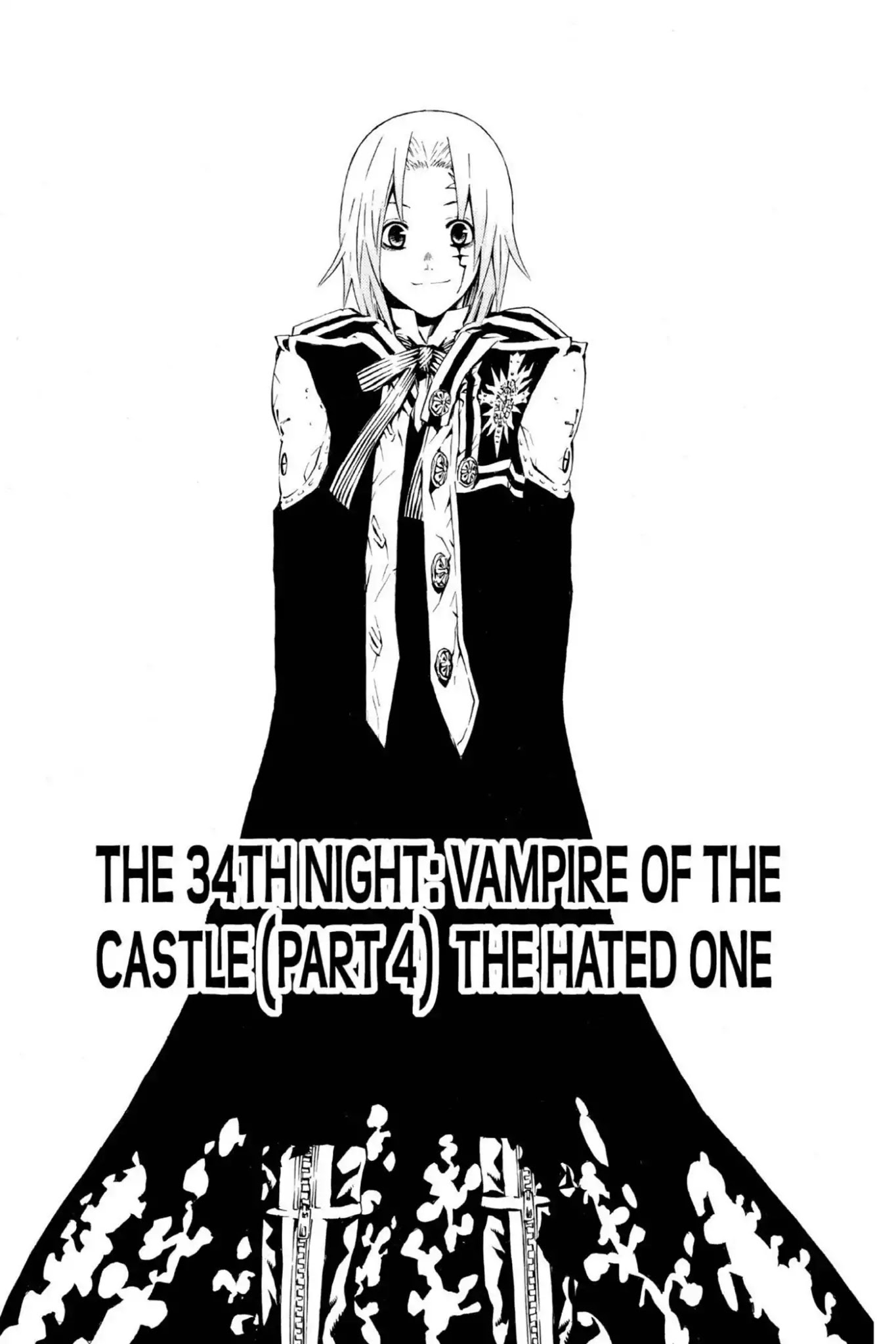 D.Gray-man Chapter 34 page 1 - Chapter 34: Vol.4 The 34th Night: Vampire of the Castle (4) - The Hated One -