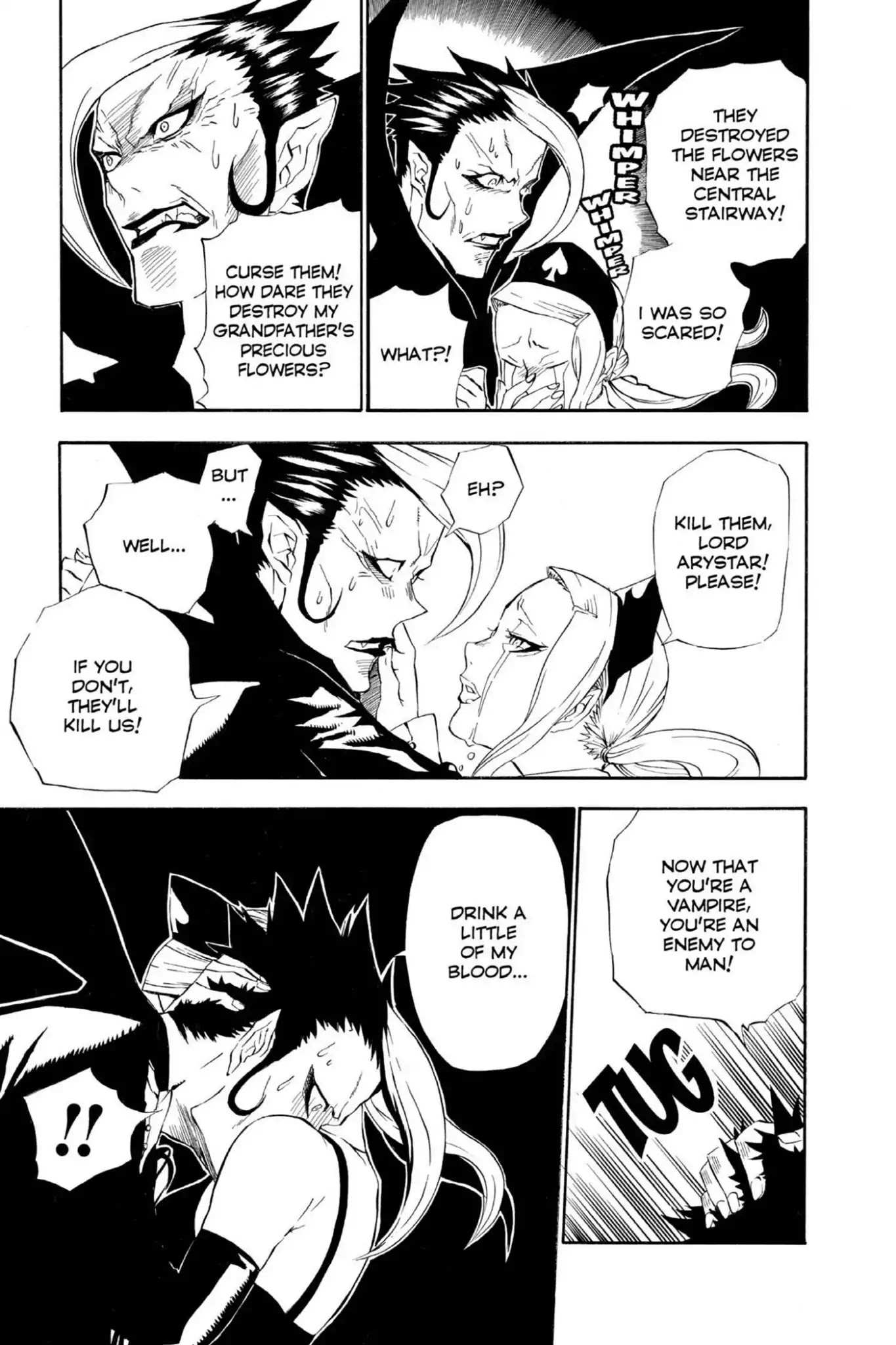 D.Gray-man Chapter 34 page 11 - Chapter 34: Vol.4 The 34th Night: Vampire of the Castle (4) - The Hated One -