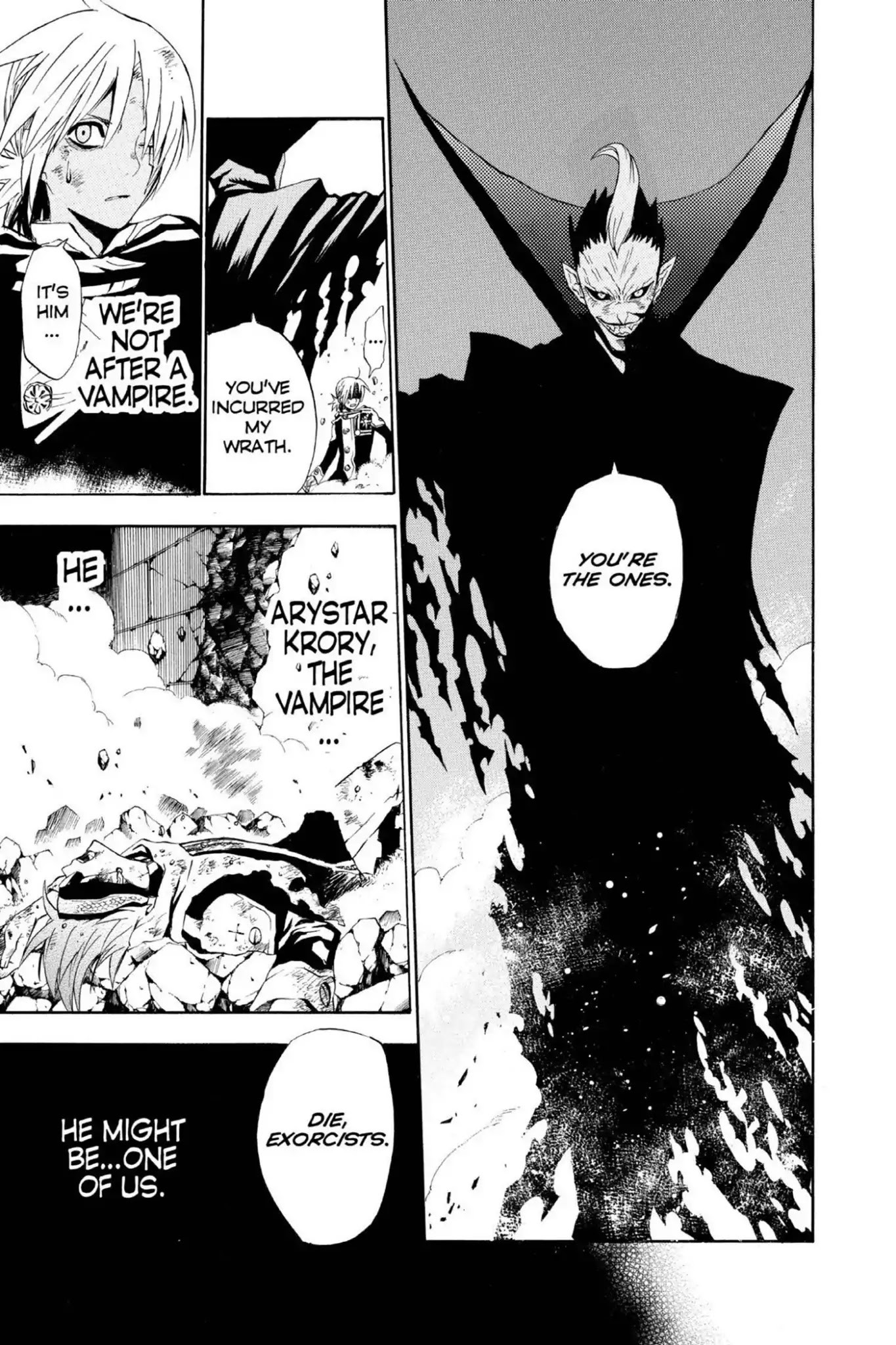D.Gray-man Chapter 34 page 19 - Chapter 34: Vol.4 The 34th Night: Vampire of the Castle (4) - The Hated One -