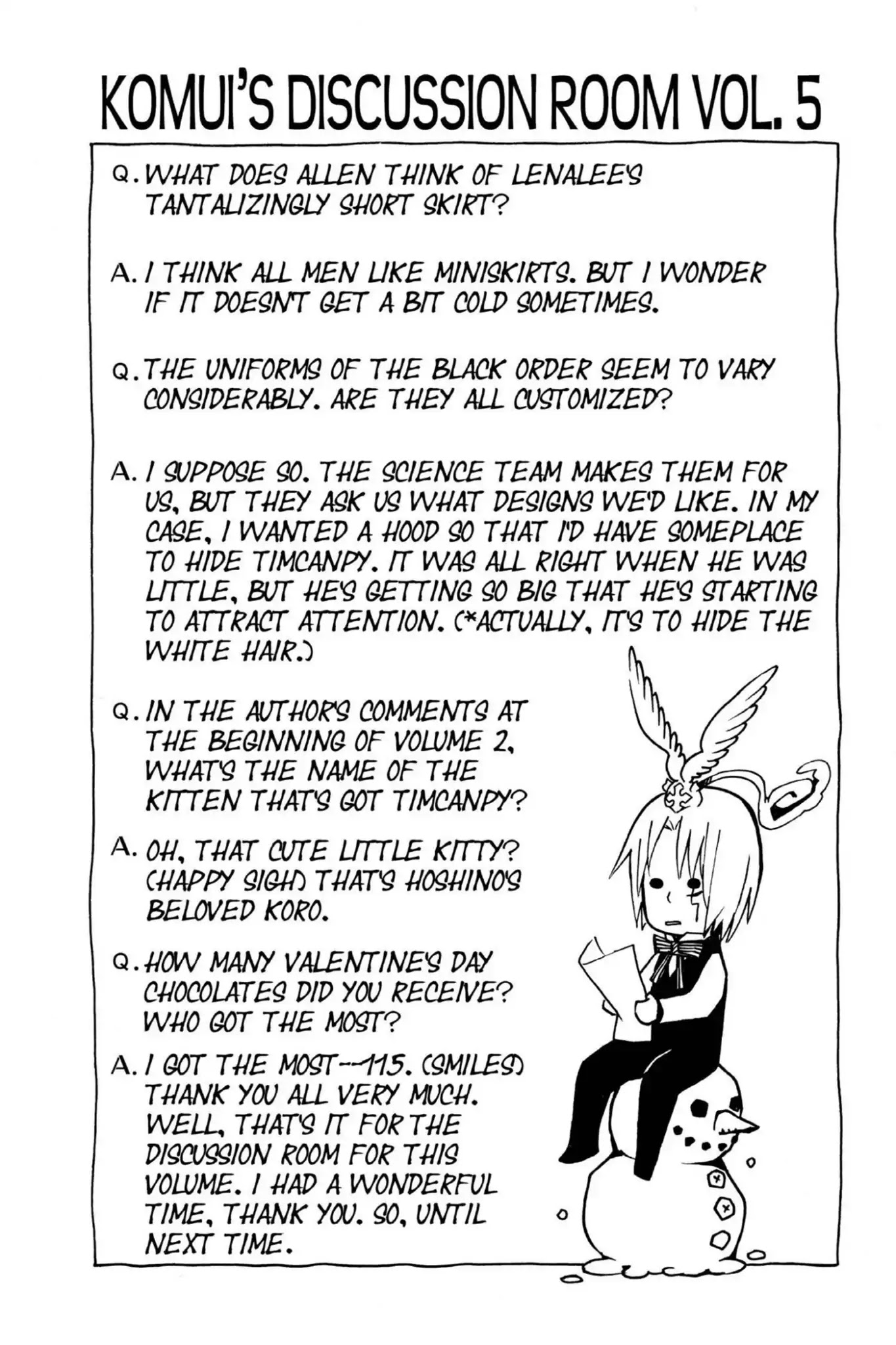 D.Gray-man Chapter 34 page 20 - Chapter 34: Vol.4 The 34th Night: Vampire of the Castle (4) - The Hated One -