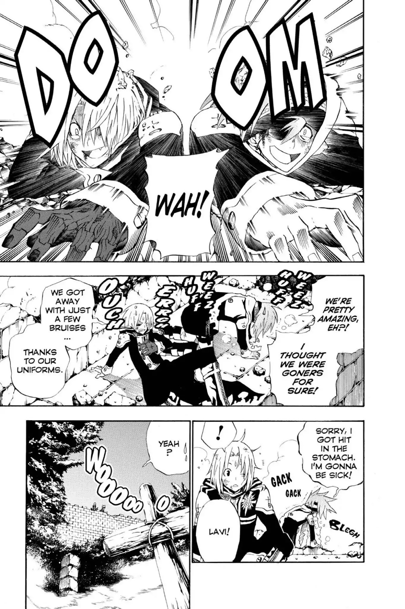 D.Gray-man Chapter 34 page 5 - Chapter 34: Vol.4 The 34th Night: Vampire of the Castle (4) - The Hated One -