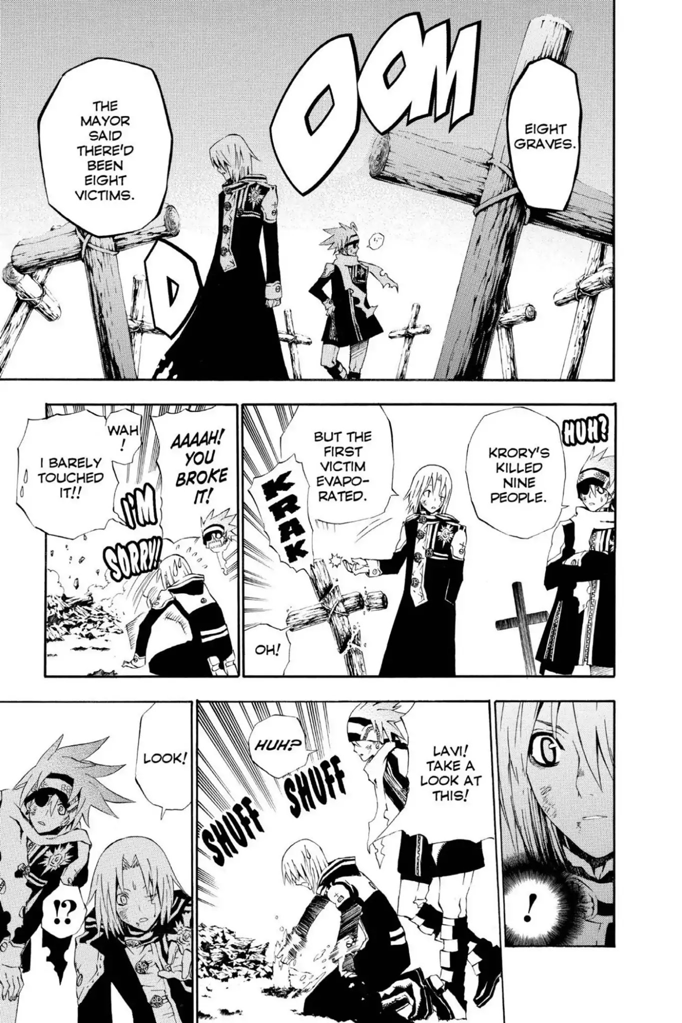 D.Gray-man Chapter 34 page 7 - Chapter 34: Vol.4 The 34th Night: Vampire of the Castle (4) - The Hated One -