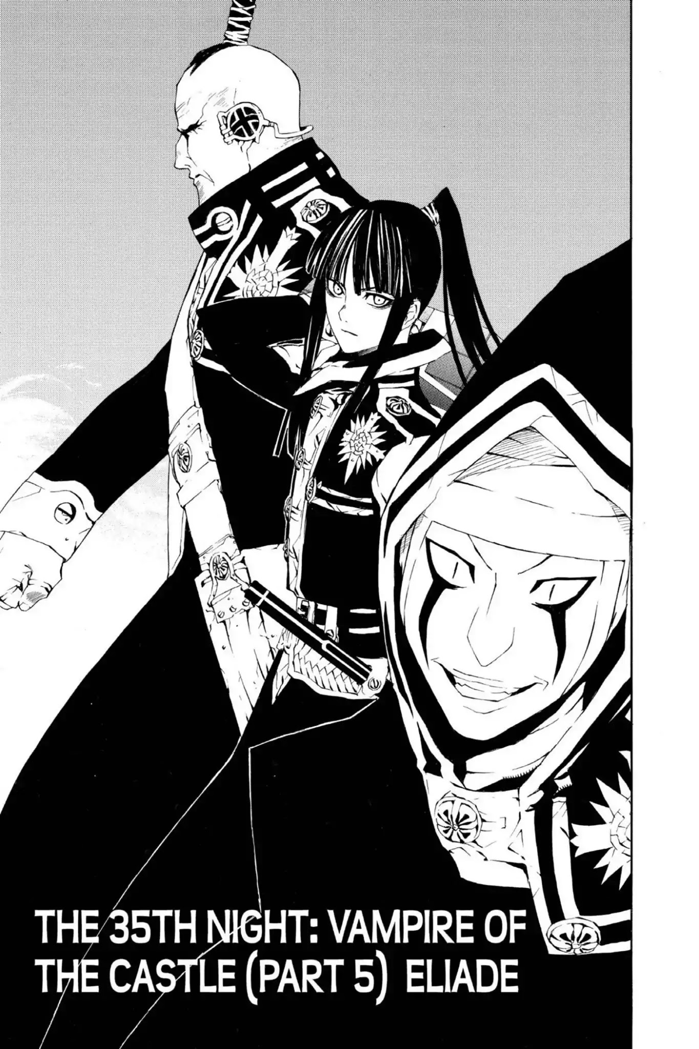 D.Gray-man Chapter 35 page 1 - Chapter 35: Vol.4 The 35th Night: Vampire of the Castle (5) - Eliade -