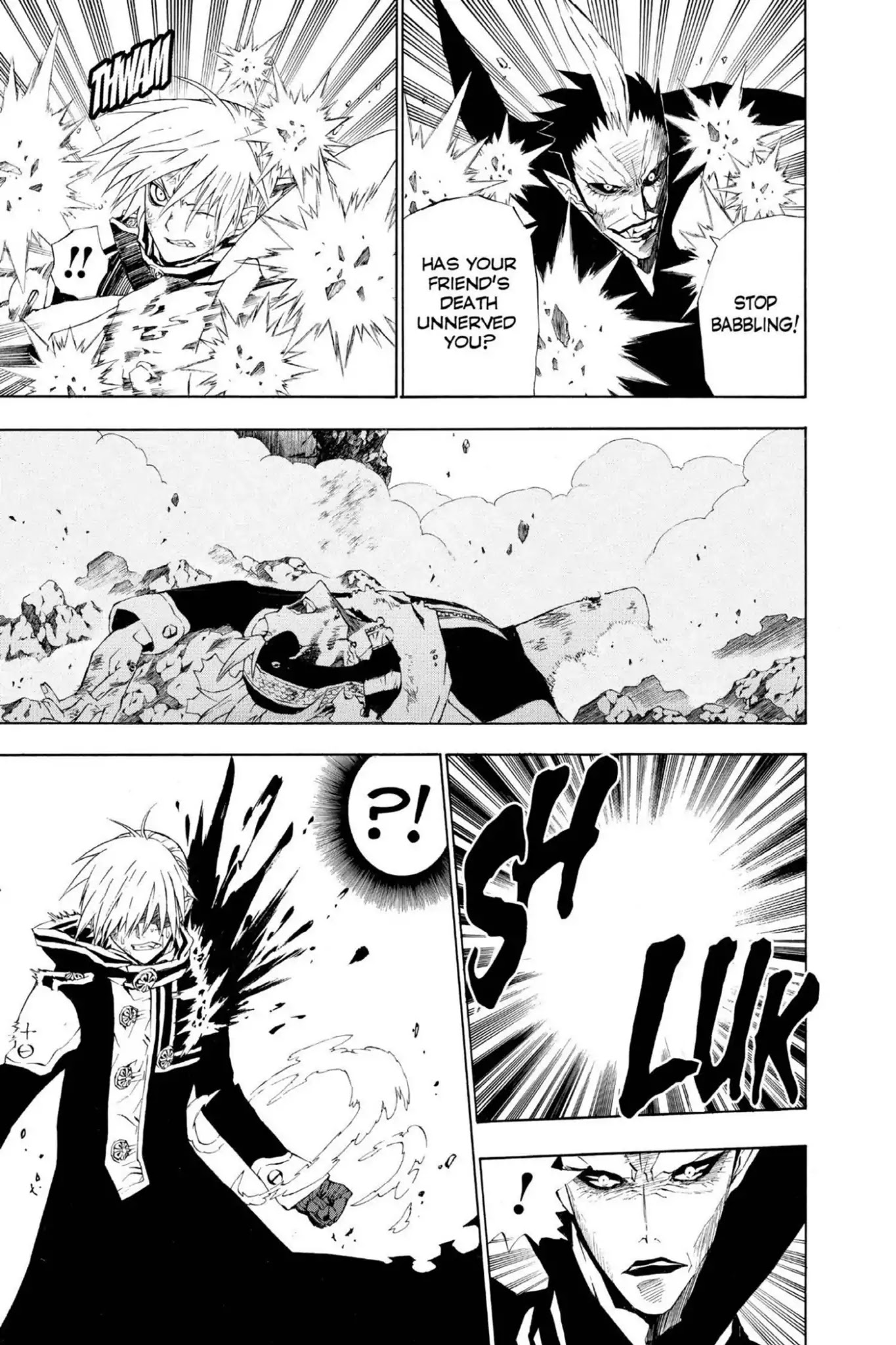 D.Gray-man Chapter 35 page 4 - Chapter 35: Vol.4 The 35th Night: Vampire of the Castle (5) - Eliade -